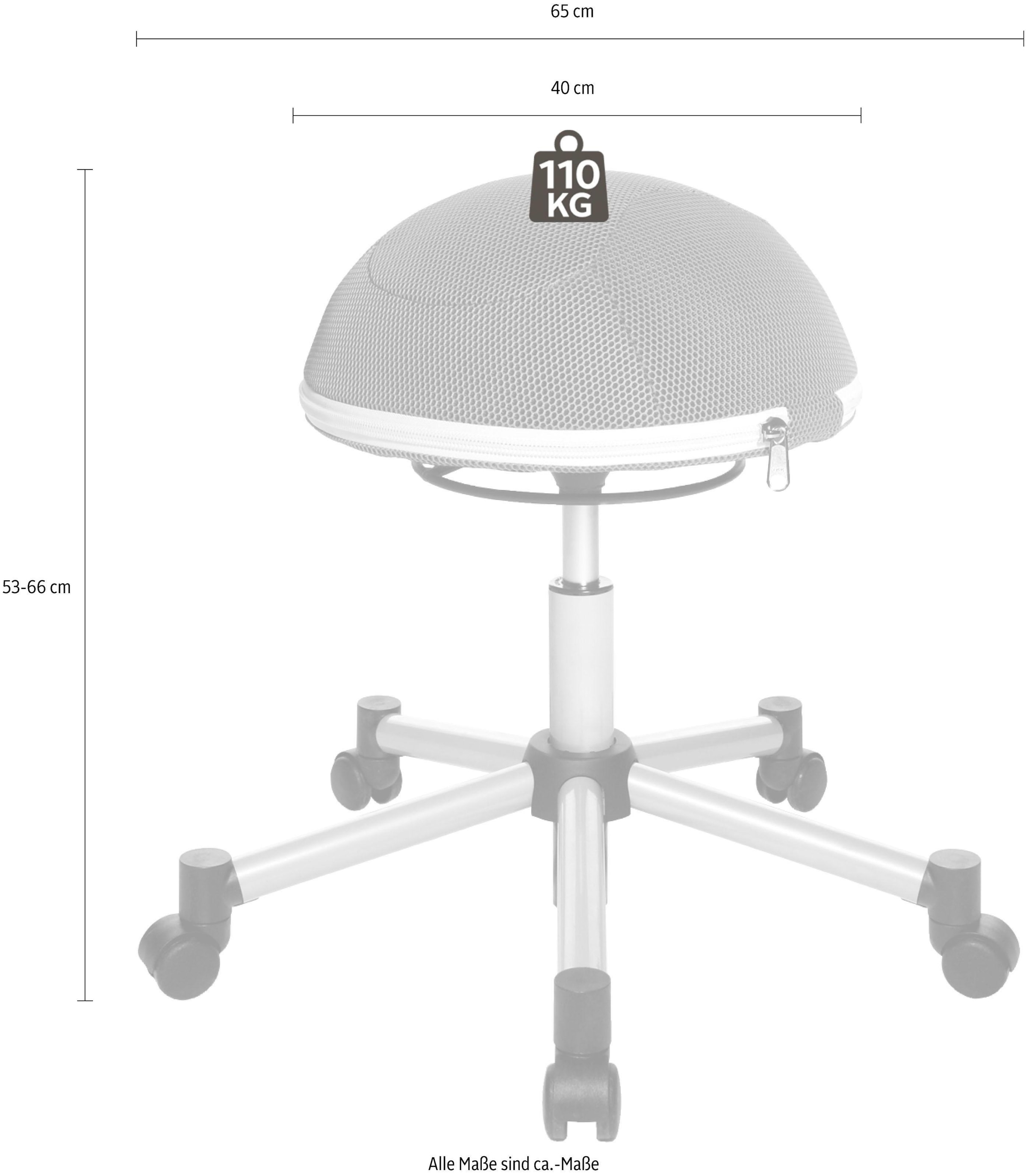 Arbeitshocker »Sitness Ball« BAUR Half | TOPSTAR