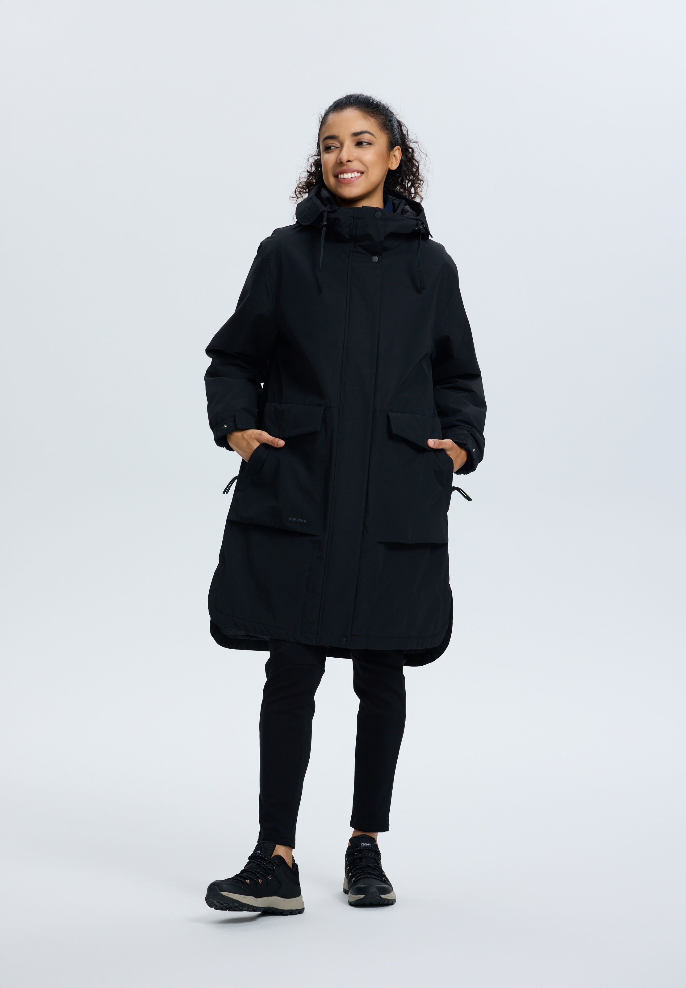 Icepeak Funktionsmantel "ICEPEAK AALAN" aus Baumwolle und Polyamid, sportli günstig online kaufen