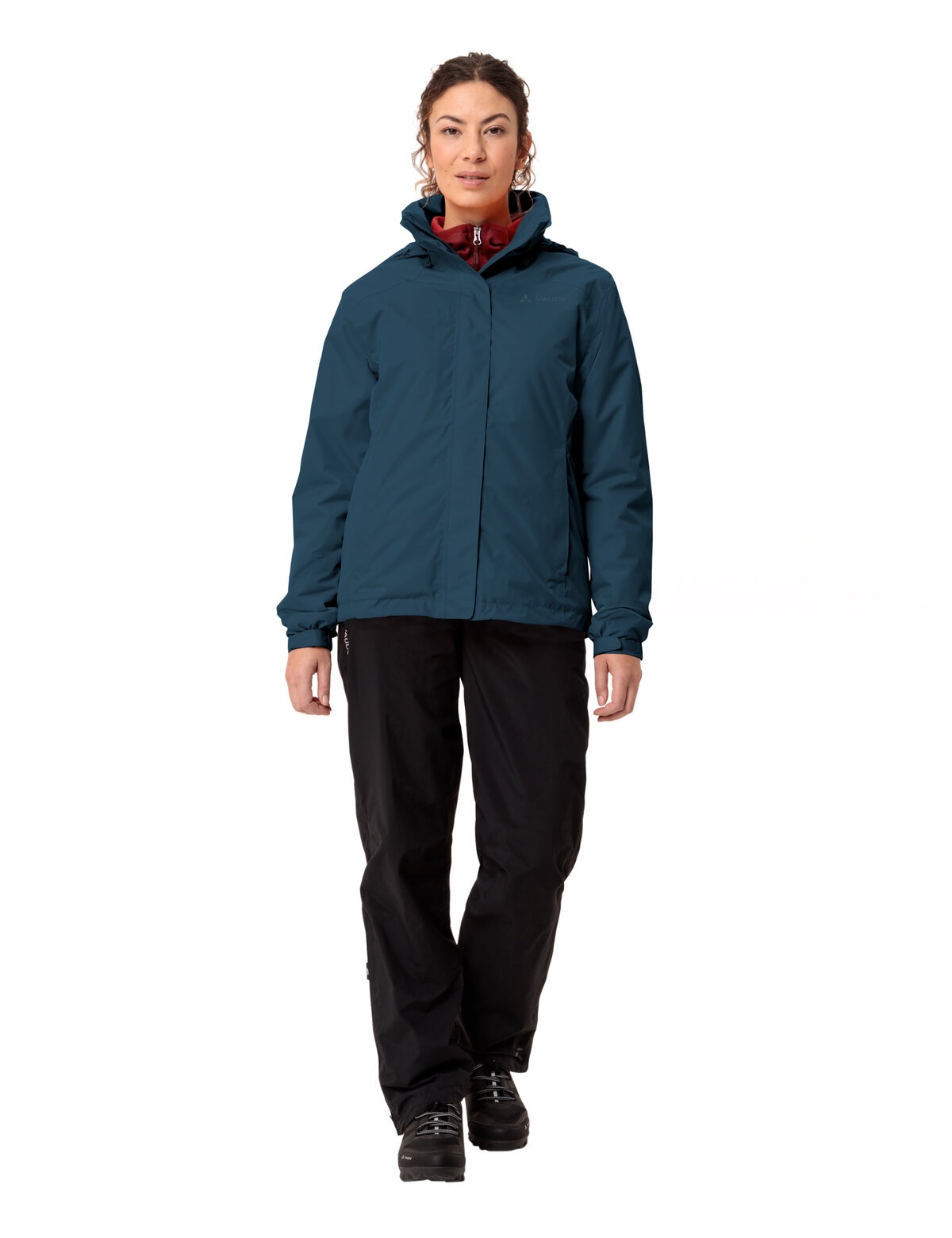 VAUDE Fahrradjacke »WOMEN'S ESCAPE BIKE WARM JACKET« 1 Stk. tlg. mit Kapuze Wasserdicht, winddicht und atmungsaktiv