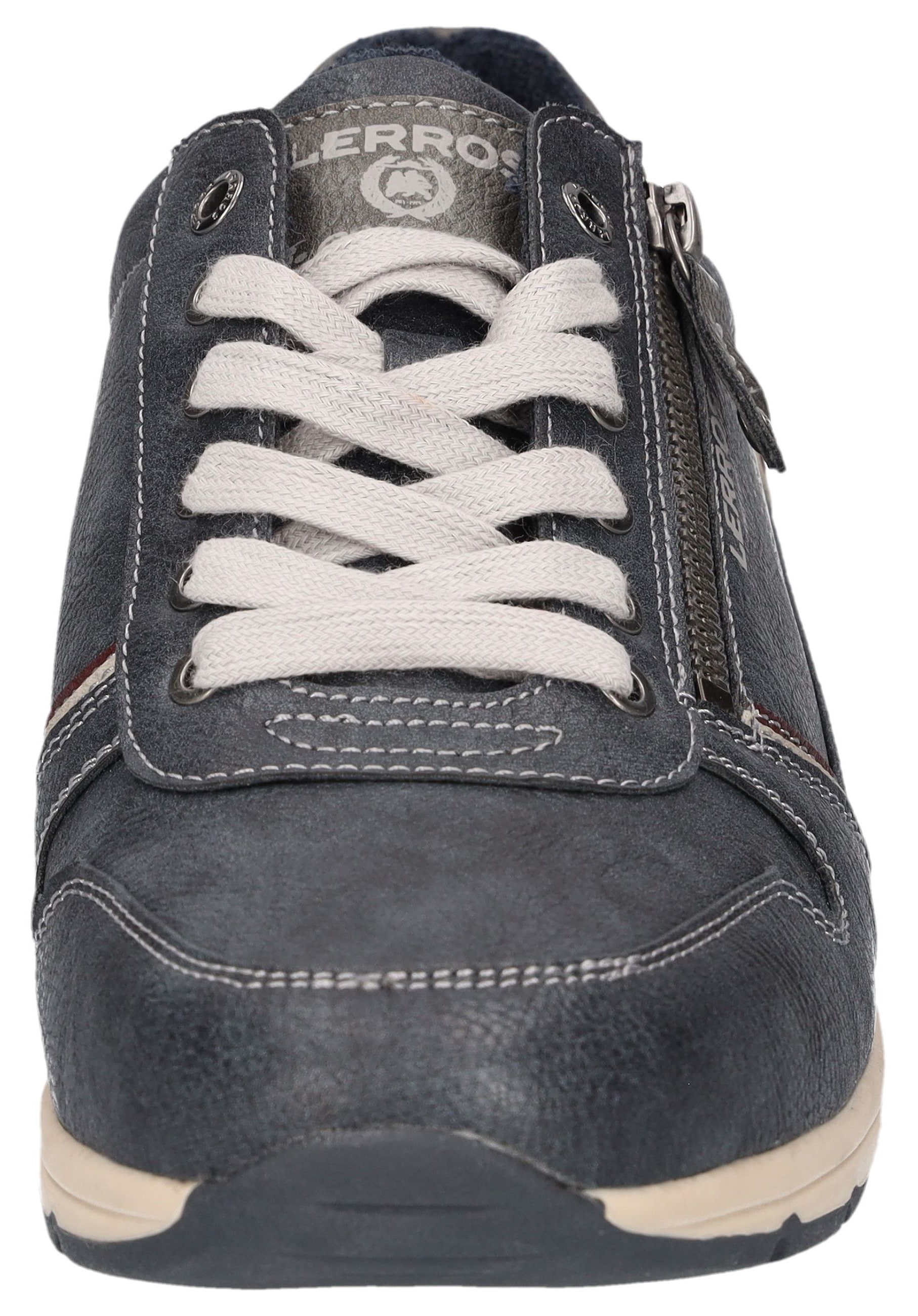 LERROS Sneaker, Schnürschuh, Freizeitschuh, Halbschuh mit Reißverschluss