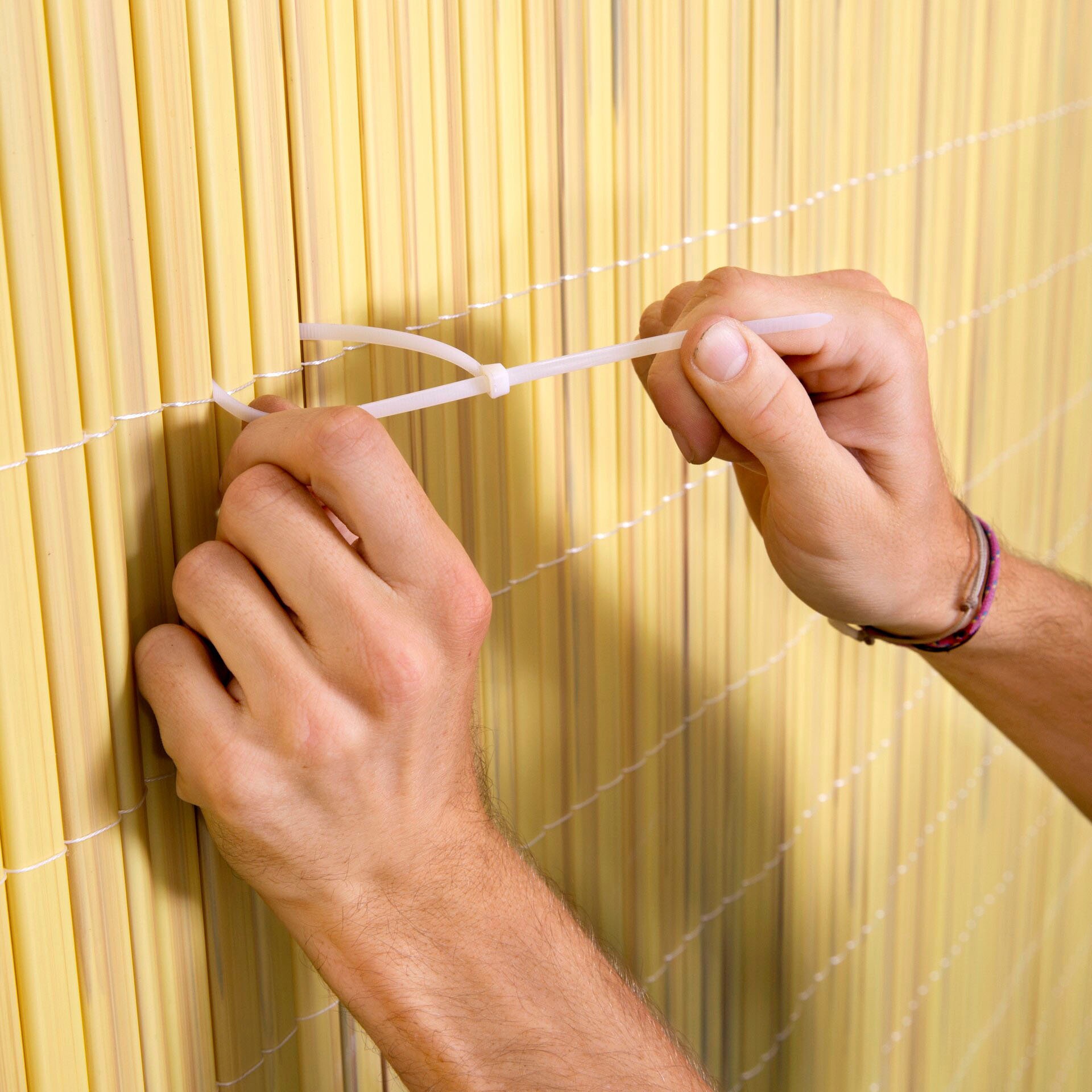Windhager Sichtschutzzaunmatten, aus UV- und witterungsbeständigem PVC, L: 3 m