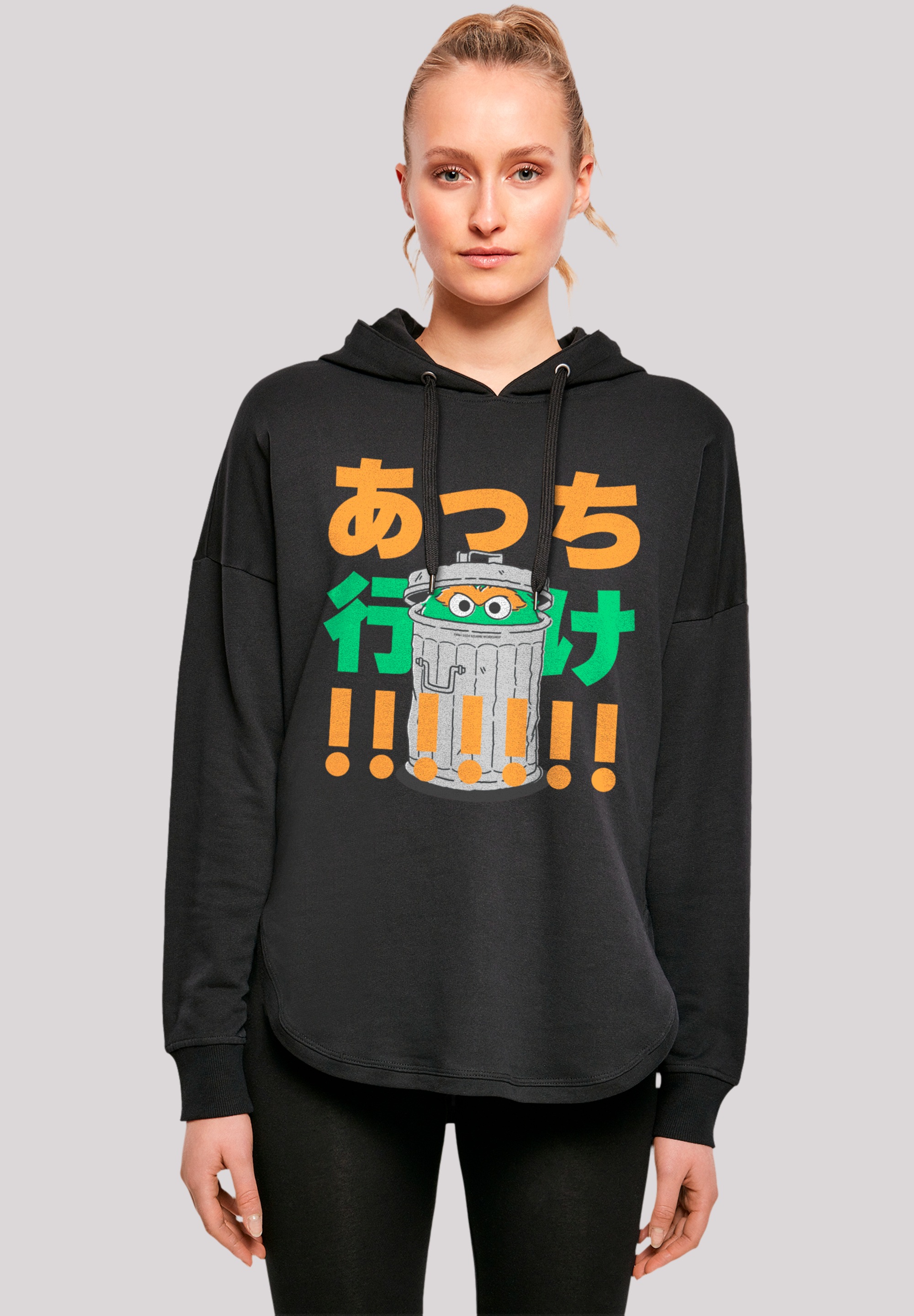 F4NT4STIC Kapuzenpullover »Sesamstraße Oscar Trashcan«, Premium Qualität
