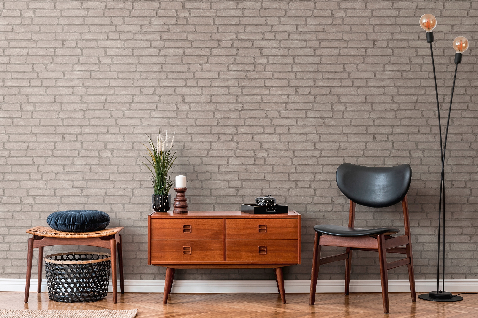 living walls Vliestapete »Elements«, Steinoptik-gemustert-Motiv, Steintapete Tapete Steinoptik Tapeten Wohnzimmer Schlafzimmer Küche