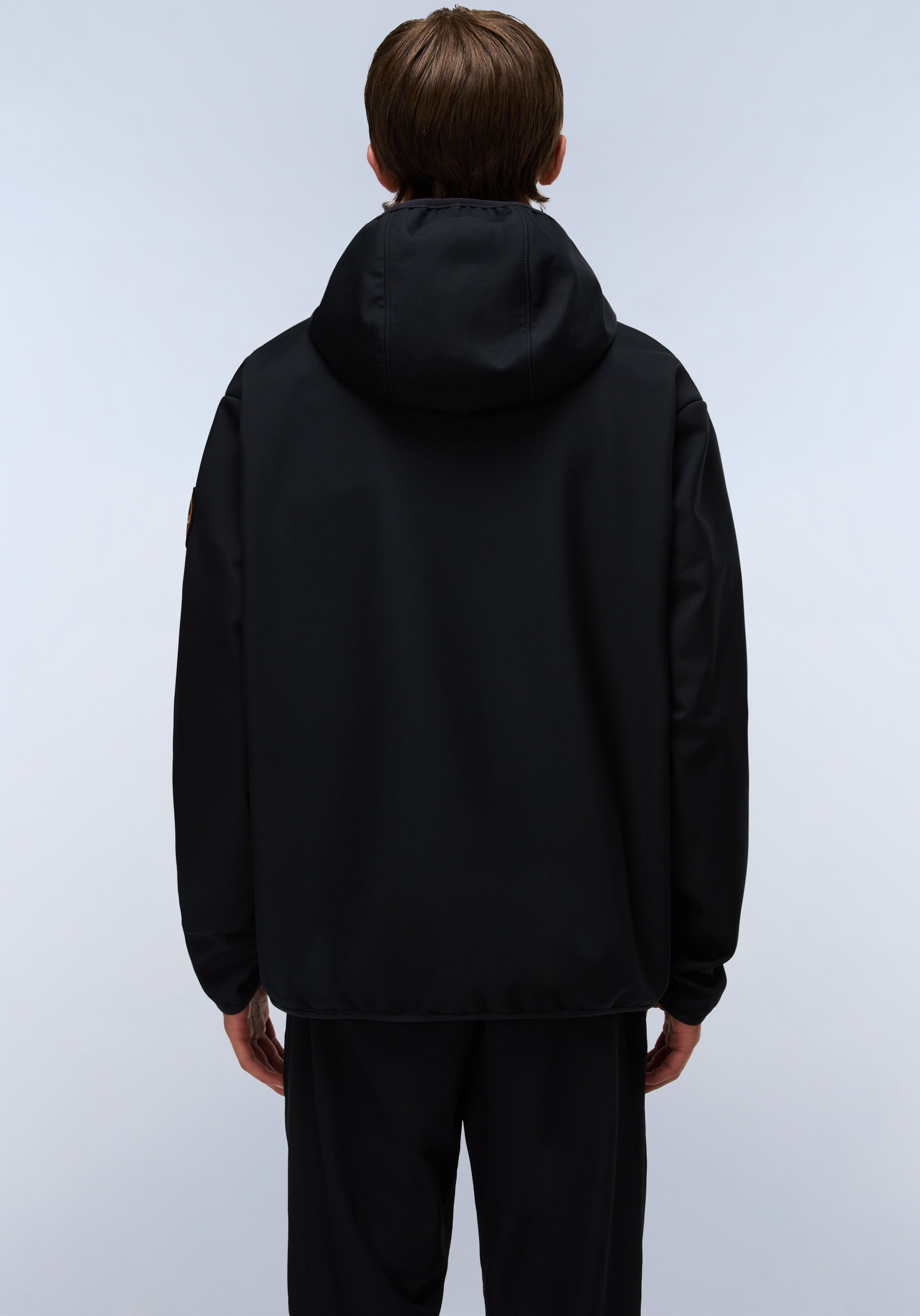 Thumbnail - Napapijri Softshelljacke "BIOIS" mit Kapuze Reißverschlusstaschen, normale Passform