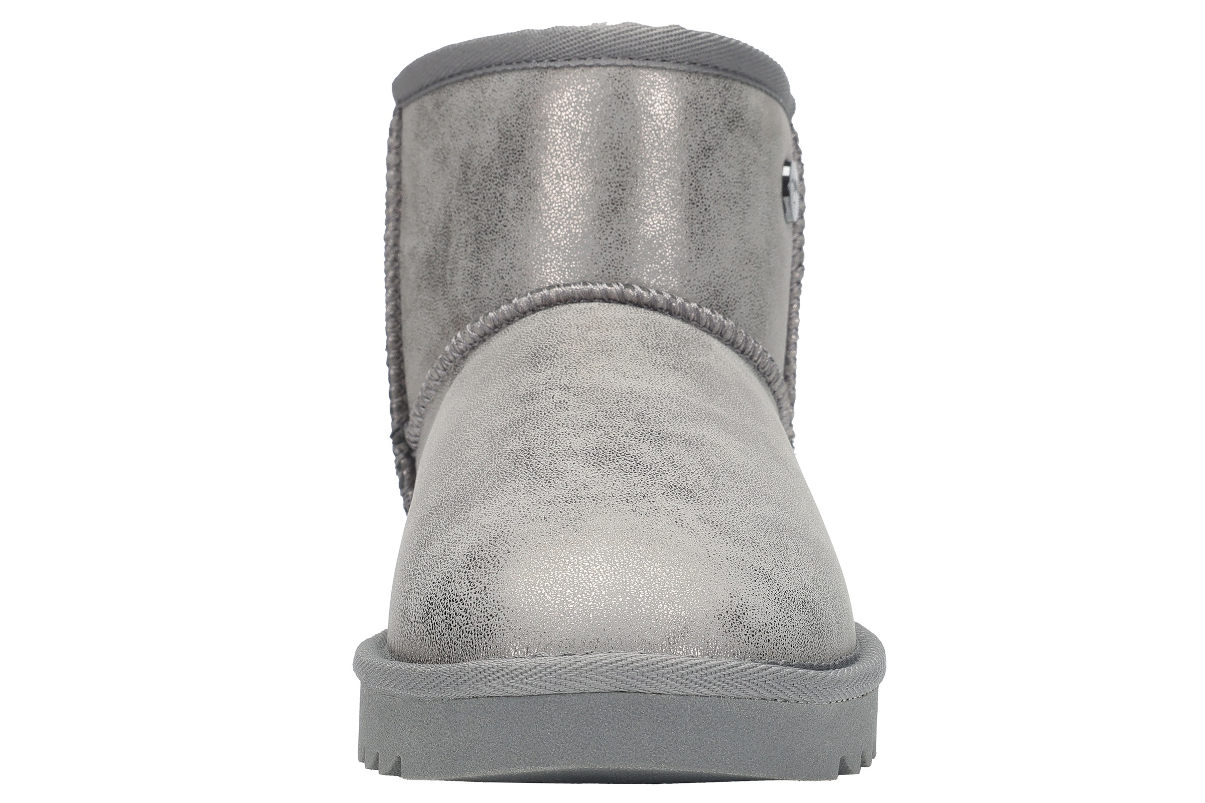 Schlupfboots KANGAROOS "K-UW BROOME", Damen, Gr. 42, silber, Textil, Schuhe Schlupfboots, Winterschuhe, Winterboots, Snowboots, Schlupfstiefel 3