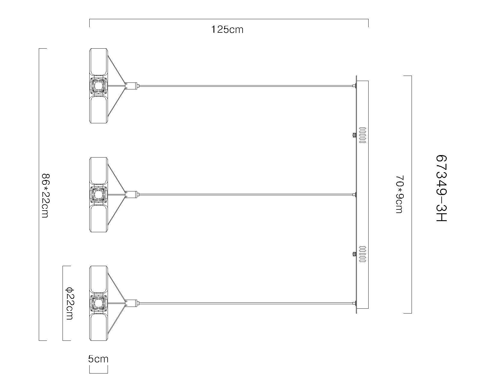 GLOBO LIGHTING Hängeleuchte »HENDRICKS« LED-Modul 1 Stk. Warmweiß Hängelampe Esszimmer-Leuchte Esstischleuchte Wohnzimmer