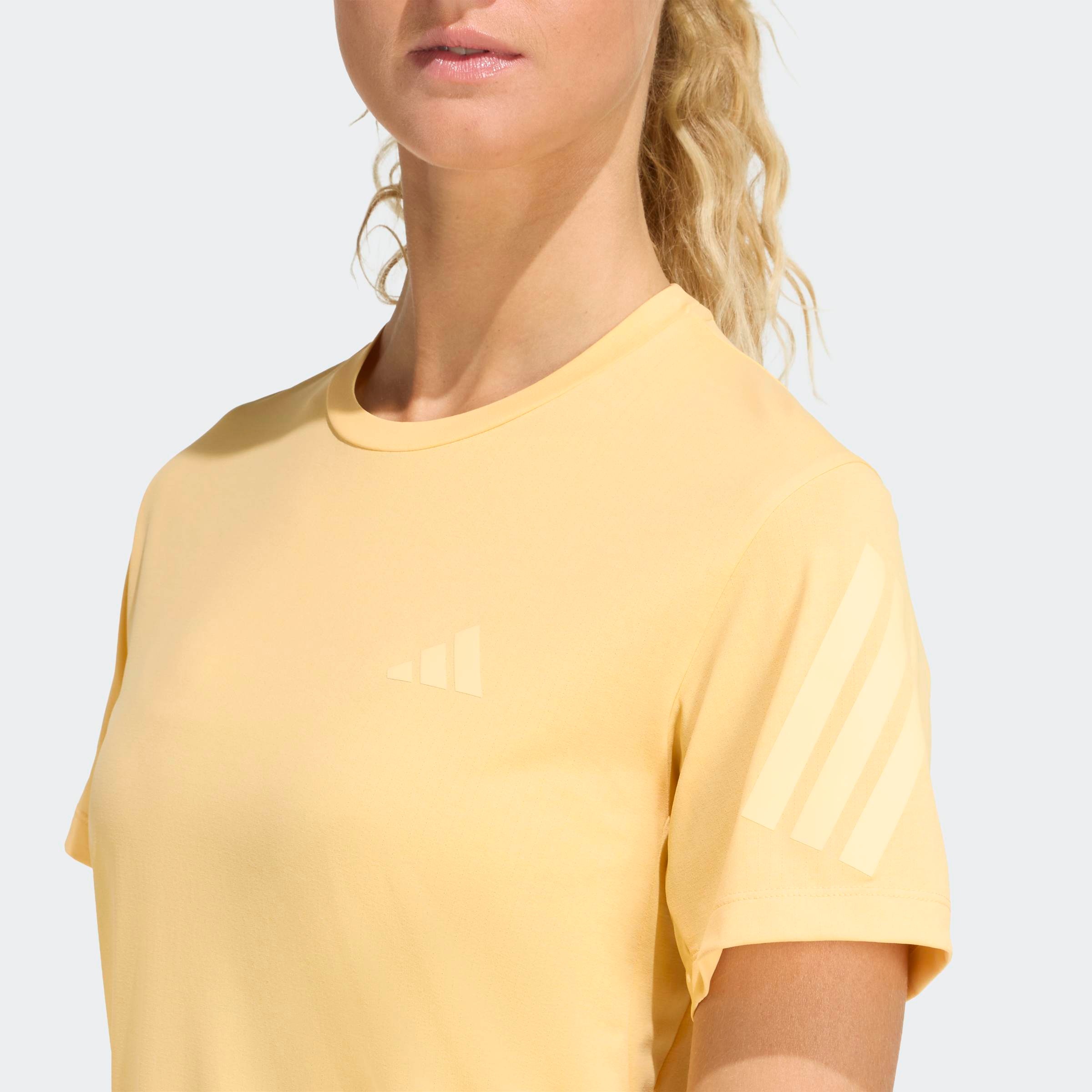 Laufshirt ADIDAS PERFORMANCE "ADI365/// T W", Damen, Gr. S, semi ice tangerine, Obermaterial: 100% Polyester, Rundhals, Shirts Laufshirt 3