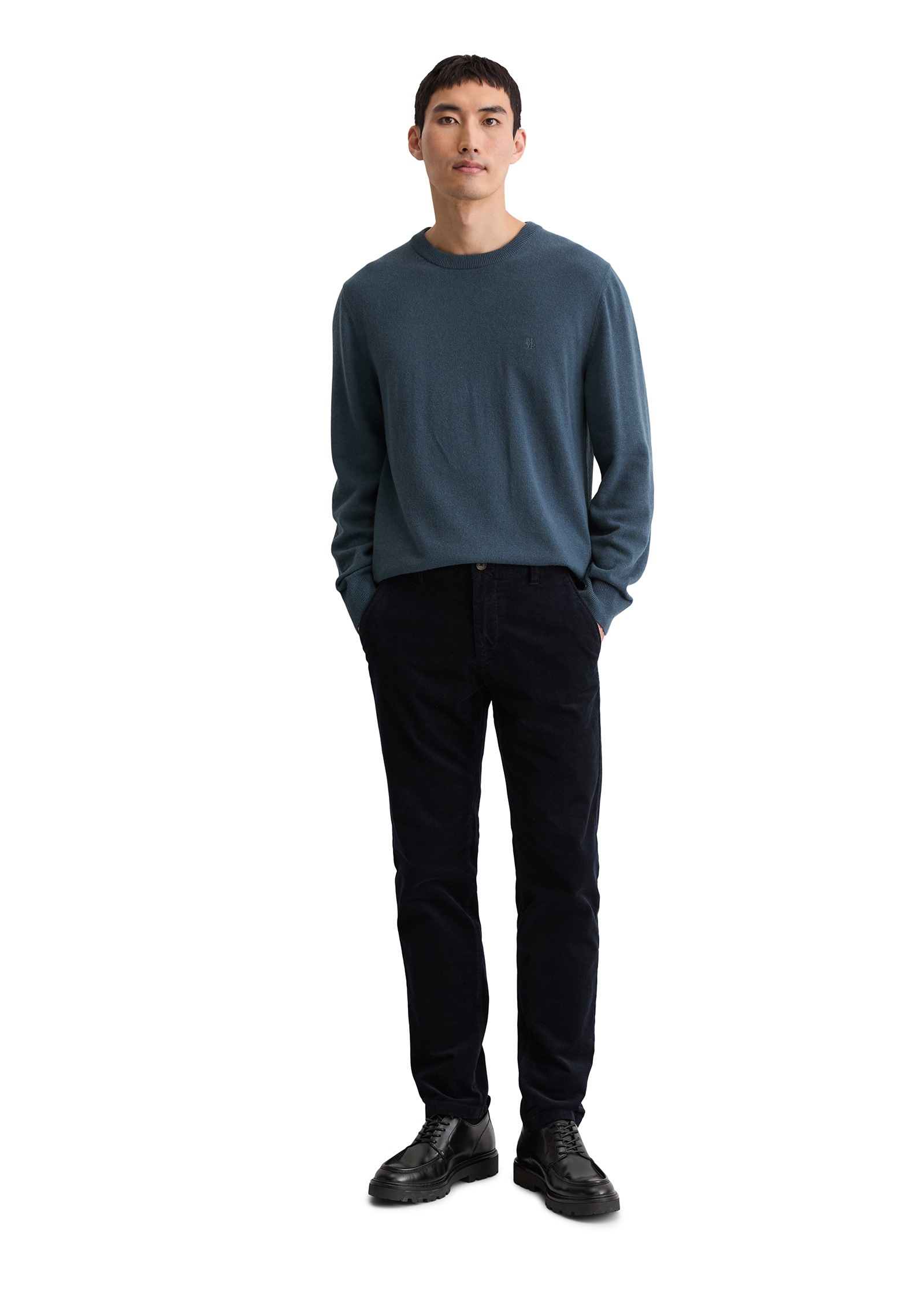 Marc O'Polo Strickpullover »aus softem Bio-Bauwoll-Schurwoll-Mix«