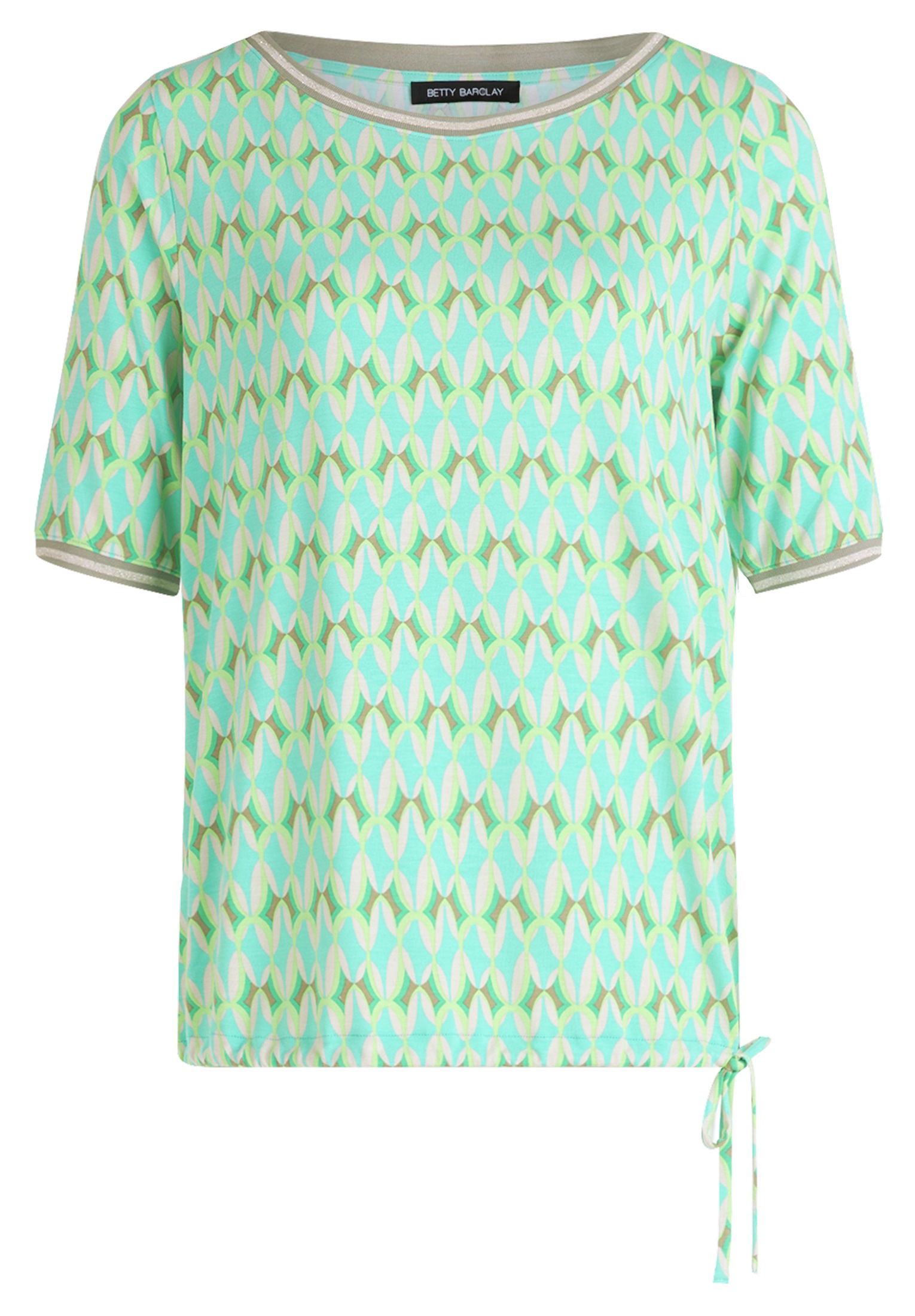 Betty Barclay Kurzarmshirt "Betty Barclay Damen Casual-Shirt mit Tunnelzug" günstig online kaufen