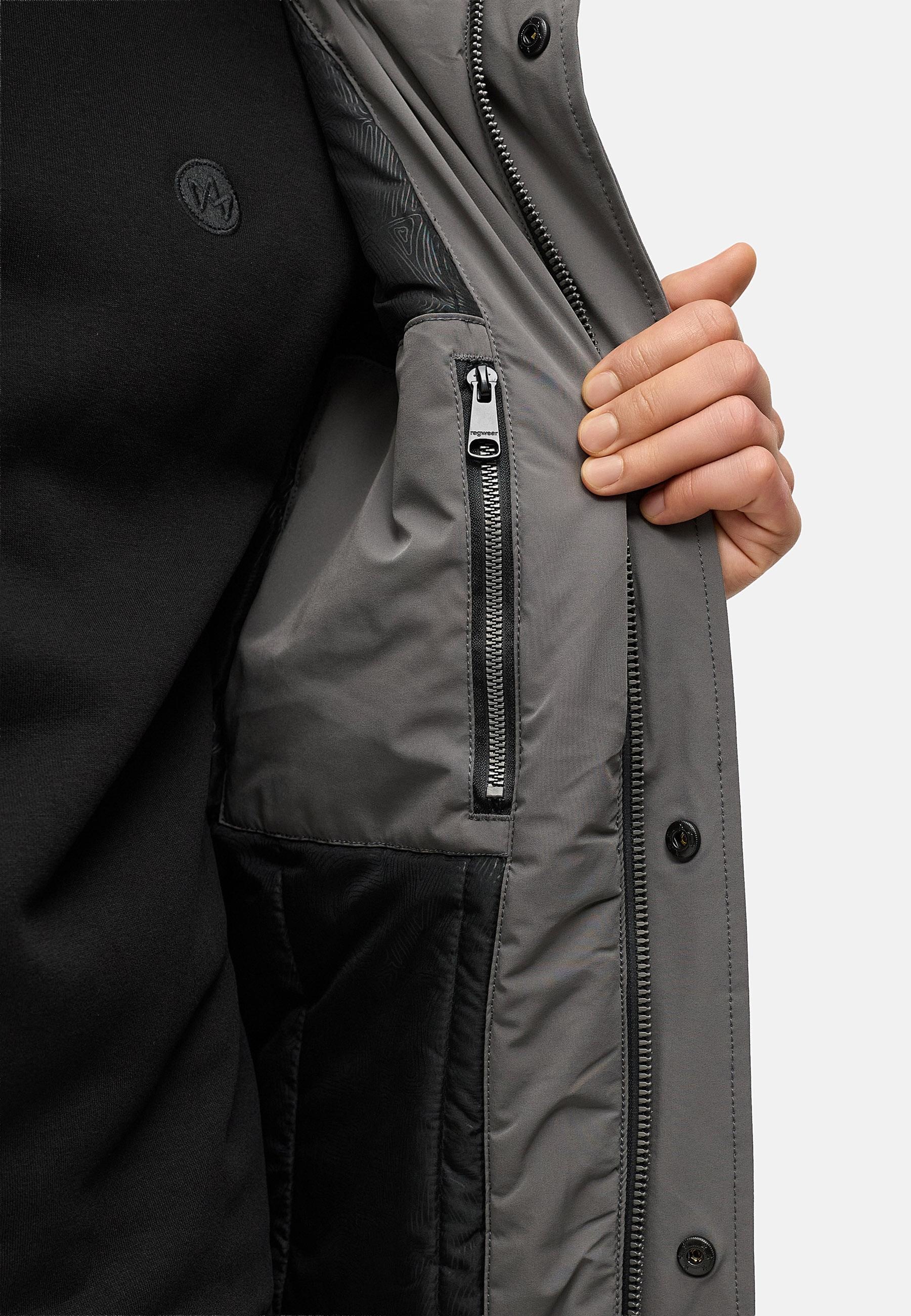 Ragwear Outdoorjacke »Saqon YOUMODO«, mit Kapuze, Wasserfeste Herren Jacke mit Kapuze