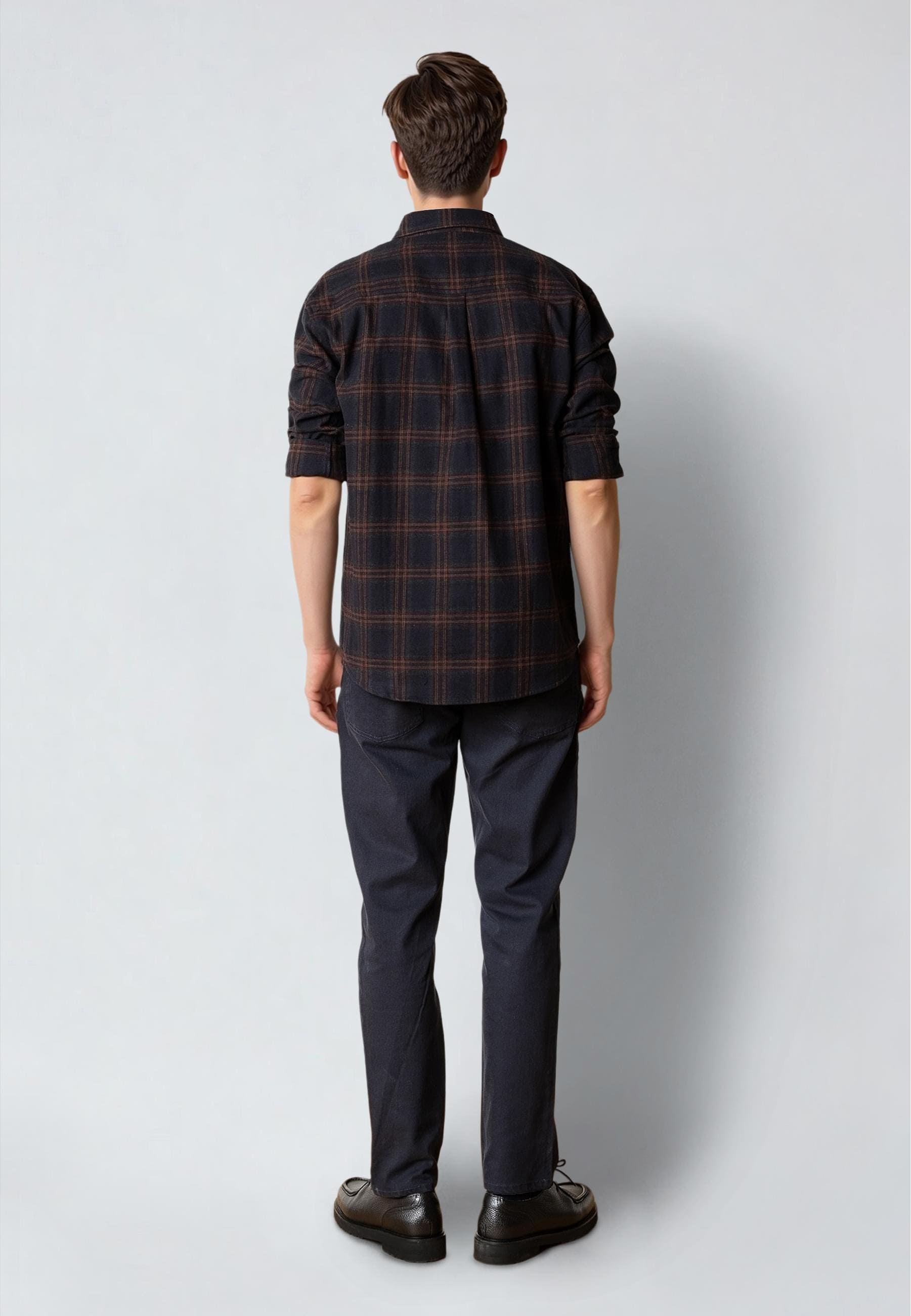 Clean Cut Copenhagen Langarm-Poloshirt »Clean Cut Copenhagen Dylan Checked Flannel Shirt« 1 Stk.