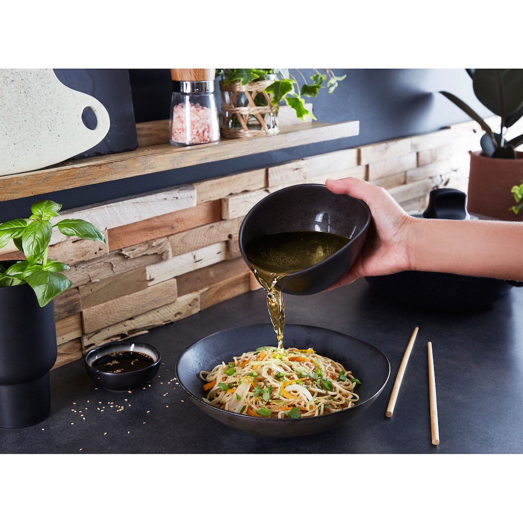 Tefal Wok »Black Stone«, Aluminium, (1 tlg.)