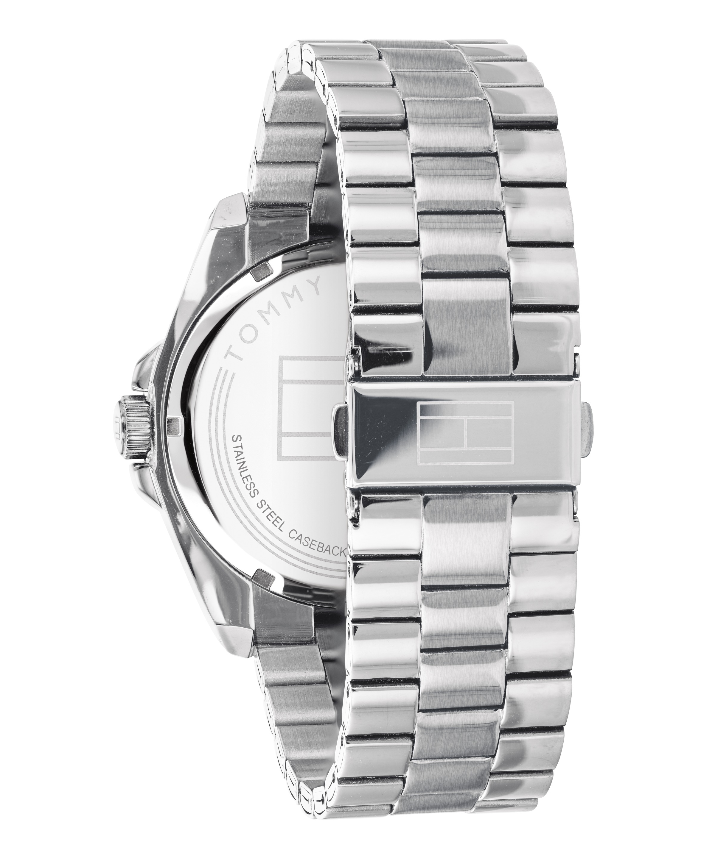 Tommy Hilfiger Quarzuhr »RILEY« Armbanduhr, Herrenuhr, Edelstahlarmband, analog