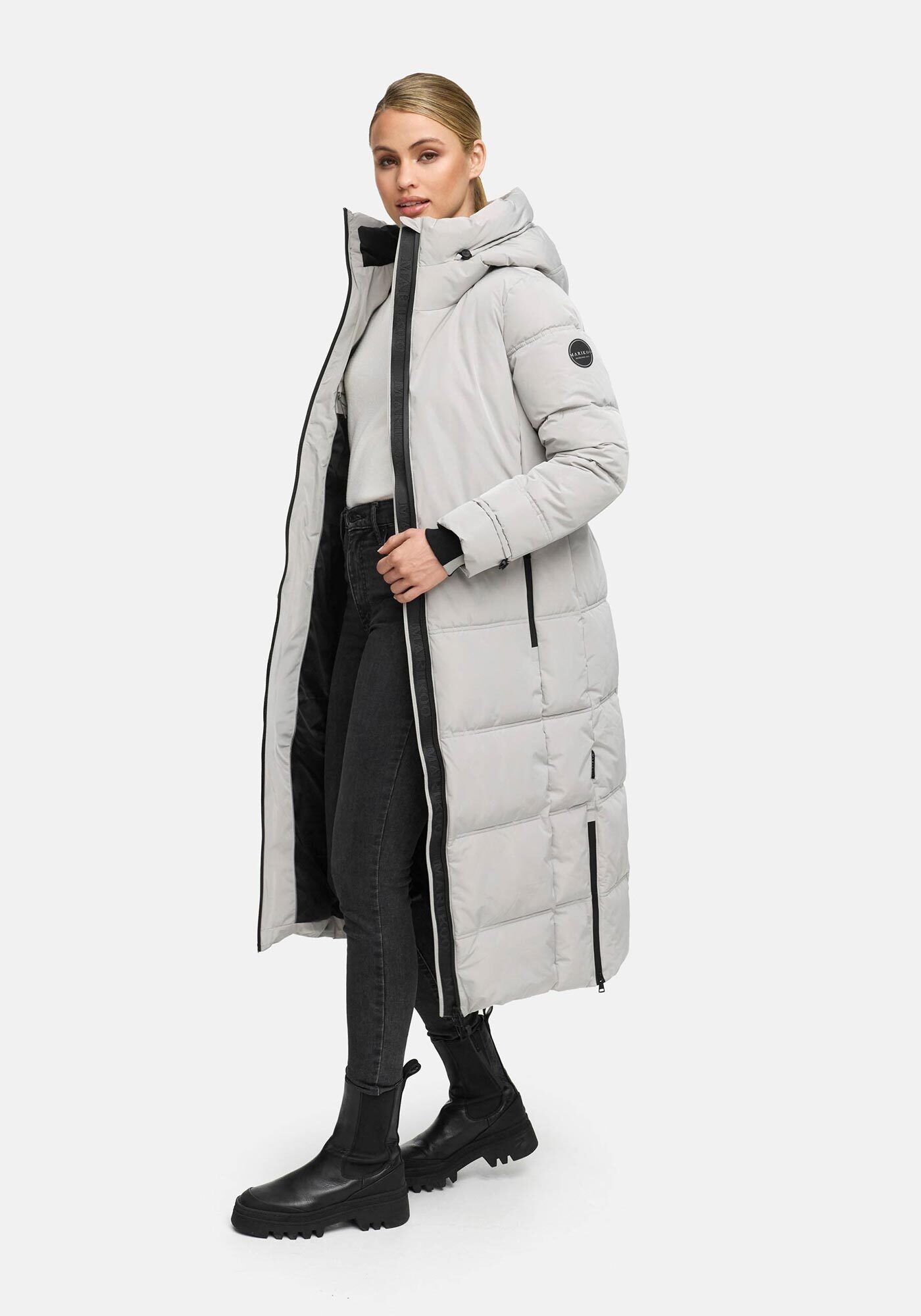 Marikoo Winterjacke »Honiaa« mit Belüftungsöffnungen am Jackensaum