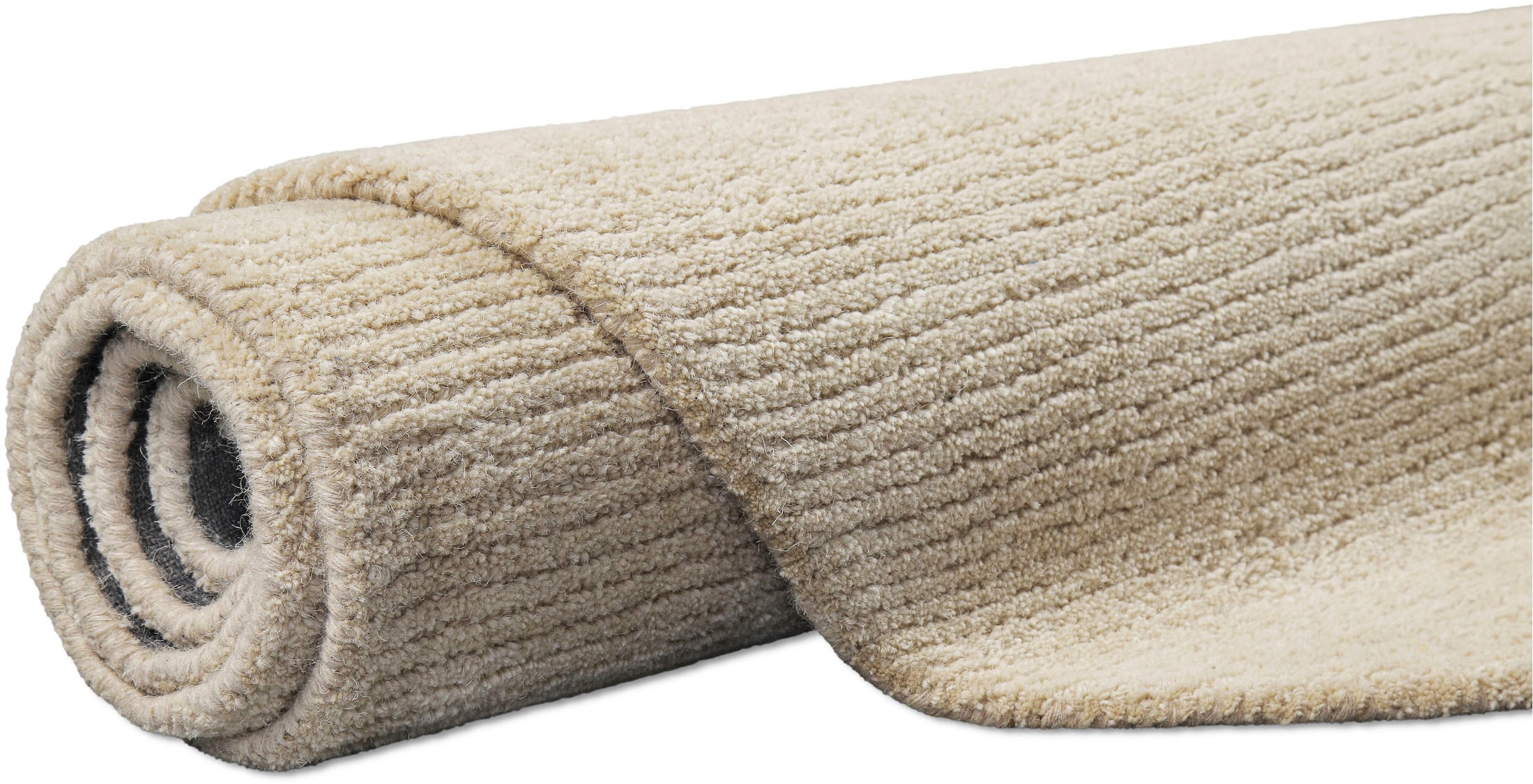 Wecon home Teppich »Dodo«, rechteckig, 10 mm Höhe, Wollteppich, asymmetrisch, hochwertig, handgetuftet, robust, modern