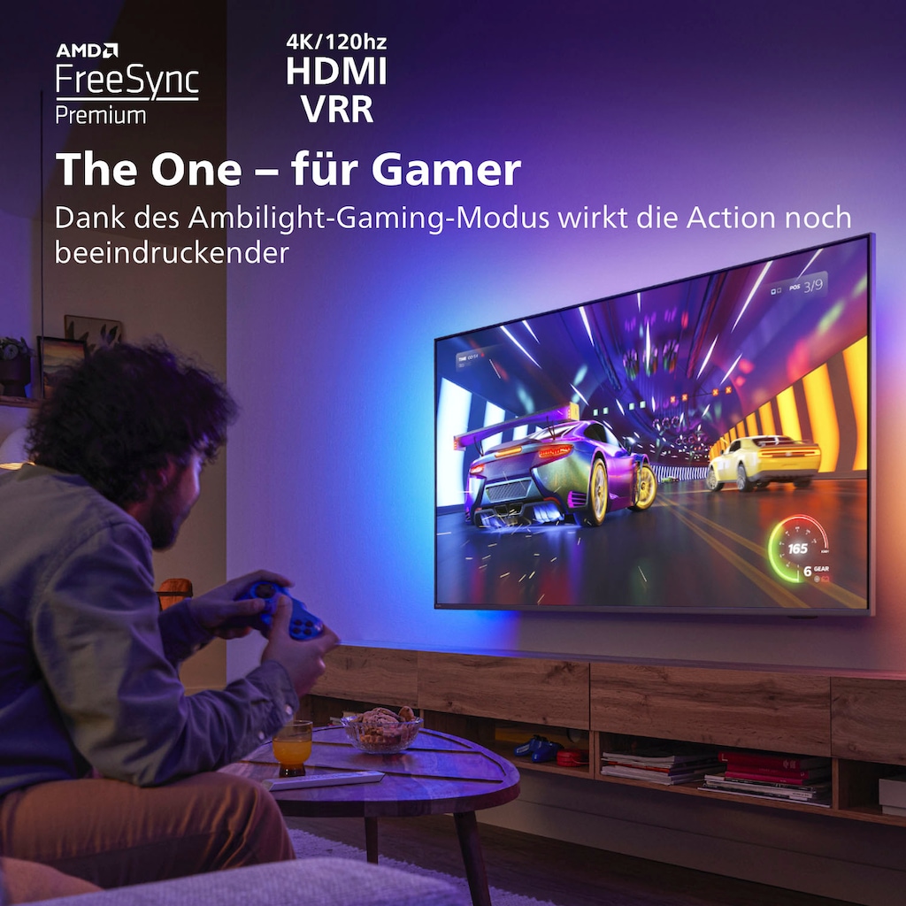 Philips LED-Fernseher »86PUS8807/12«, 217 cm/86 Zoll, 4K Ultra HD, Android TV-Smart-TV-Google TV