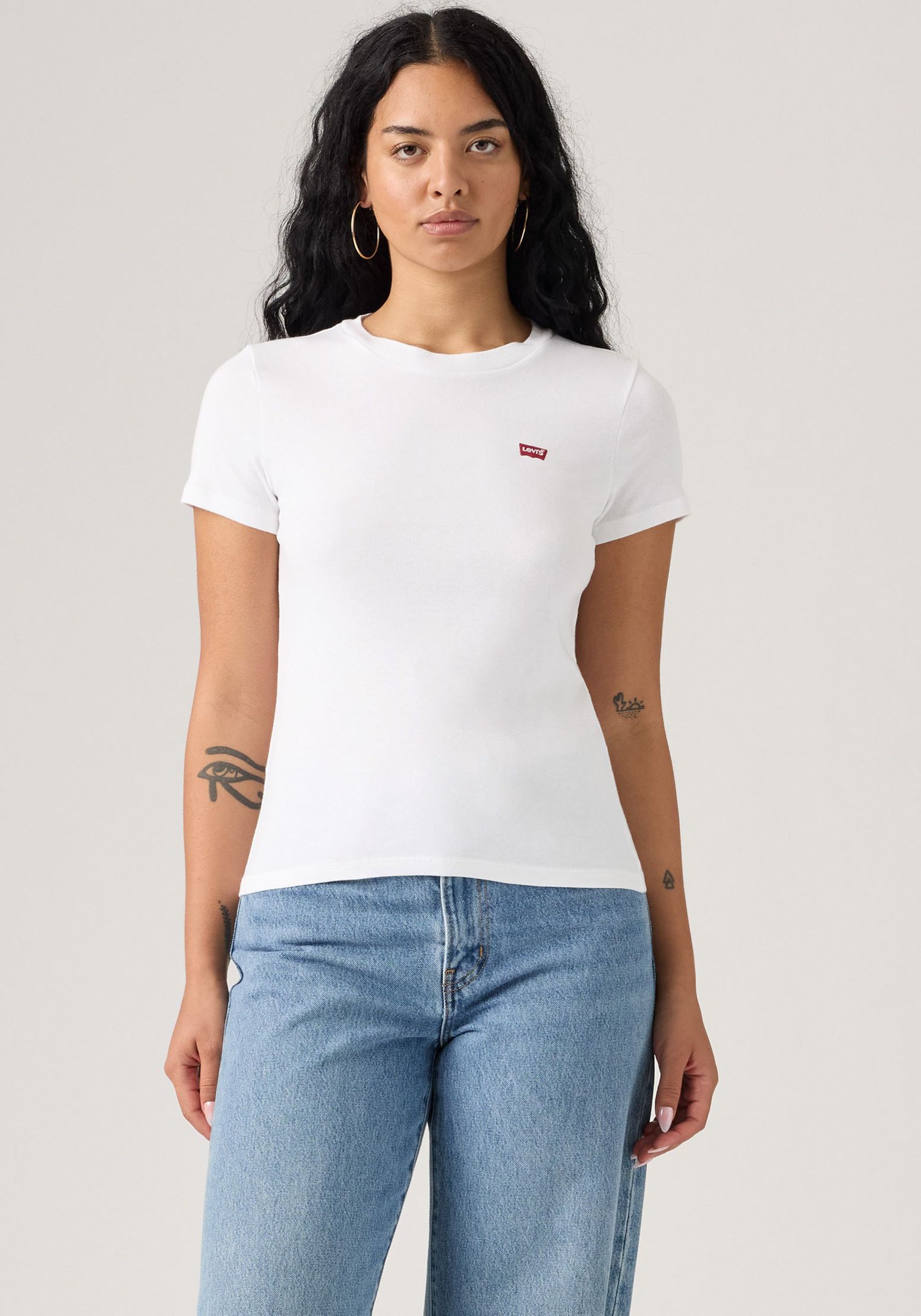 Levis T-Shirt "Mini-Logo", (Packung, 2 tlg.), mit kleiner Markenlogo-Sticke günstig online kaufen