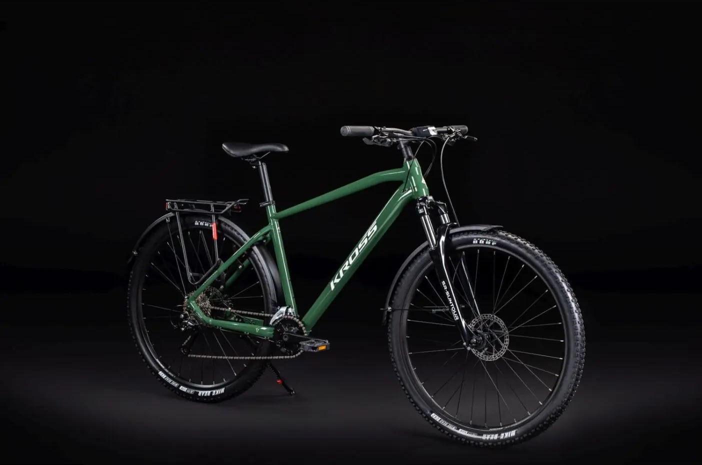 Kross Mountainbike »KROSS MTB Hardtail Hexagon 4.0 29" grün«, 16 Gang, Shimano, ACERA M3020 Schaltwerk, Kettenschaltung