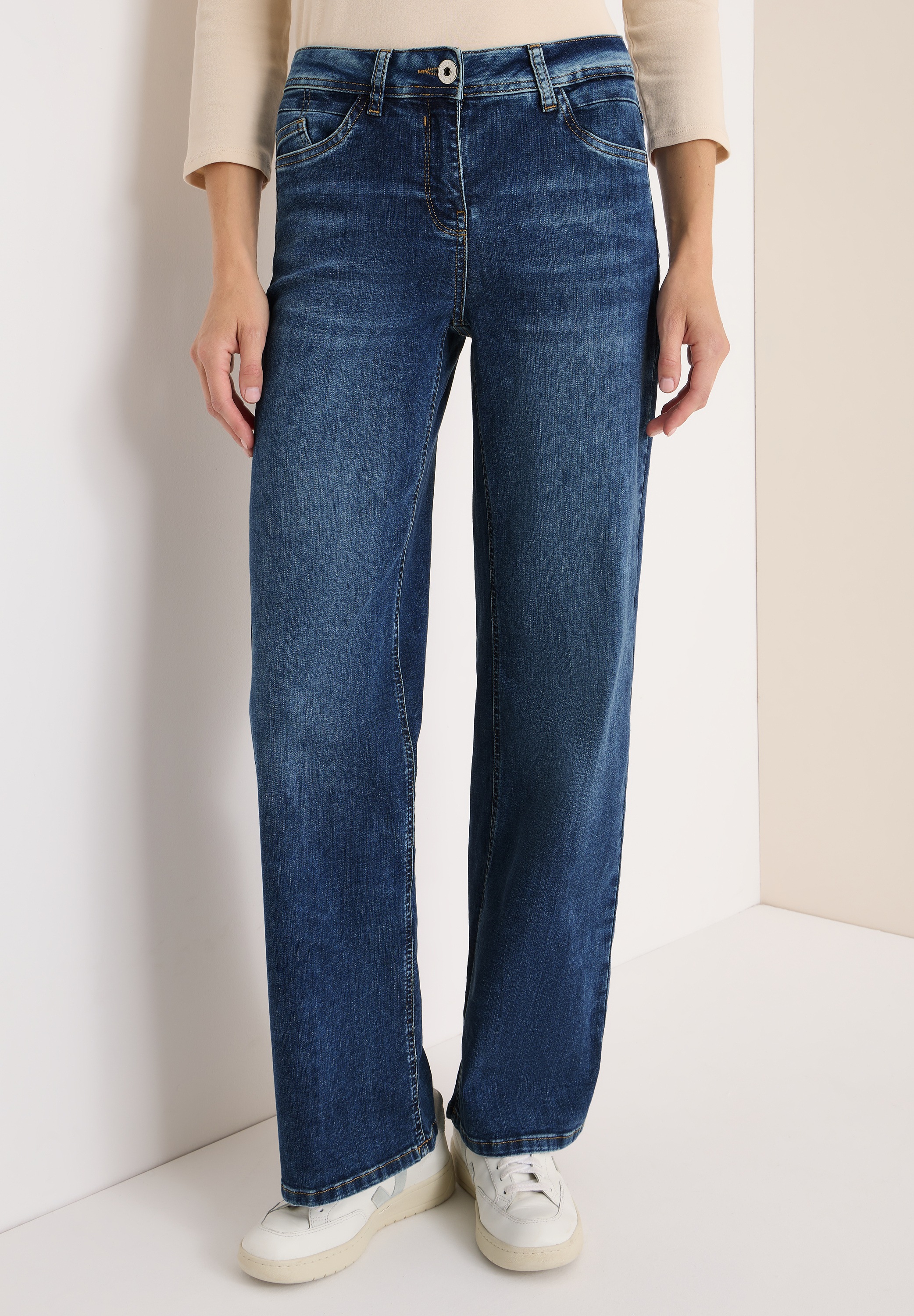 Cecil Slim-fit-Jeans, High Waist günstig online kaufen