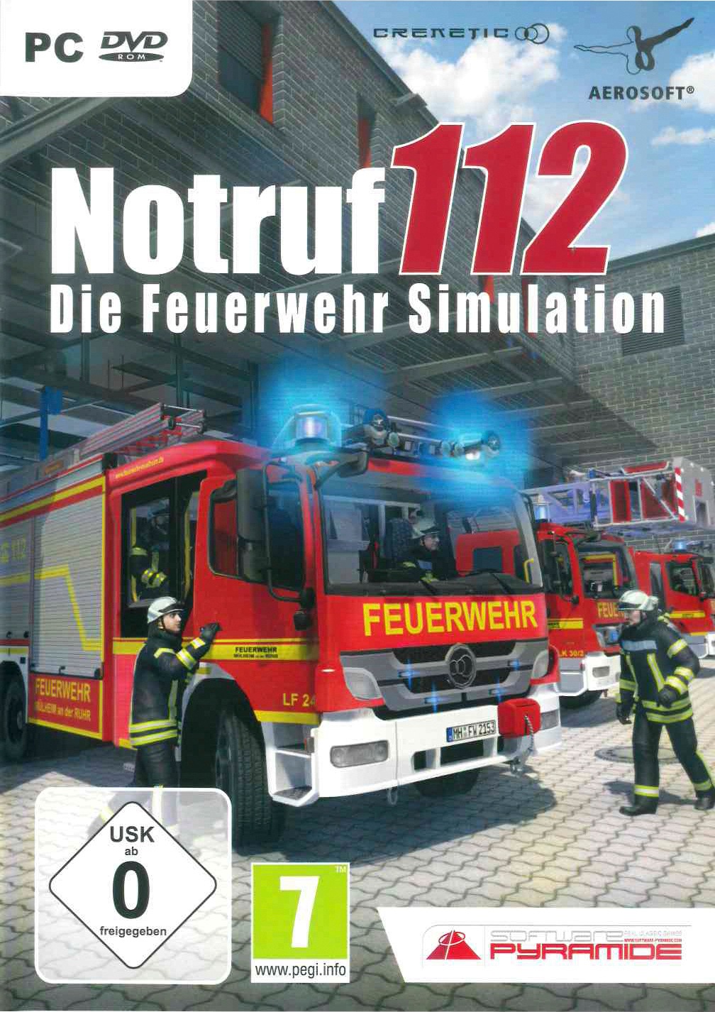 aerosoft Spielesoftware »Notruf 112 - Die Feuerwehr Simulation«, PC