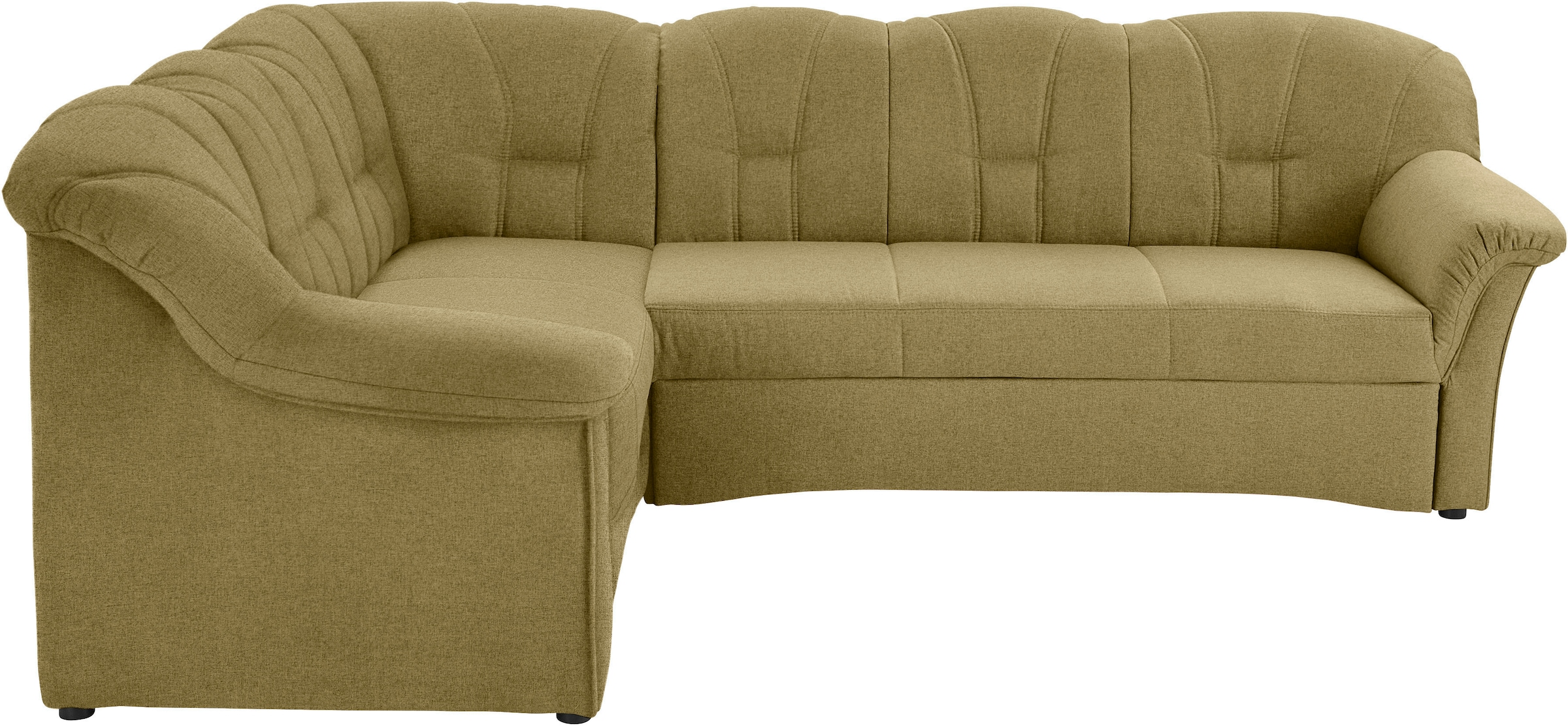DS PRODUKT Ecksofa "Papenburg B/T/H: 242/190/84 cm L-Form" wahlweise mit Be günstig online kaufen