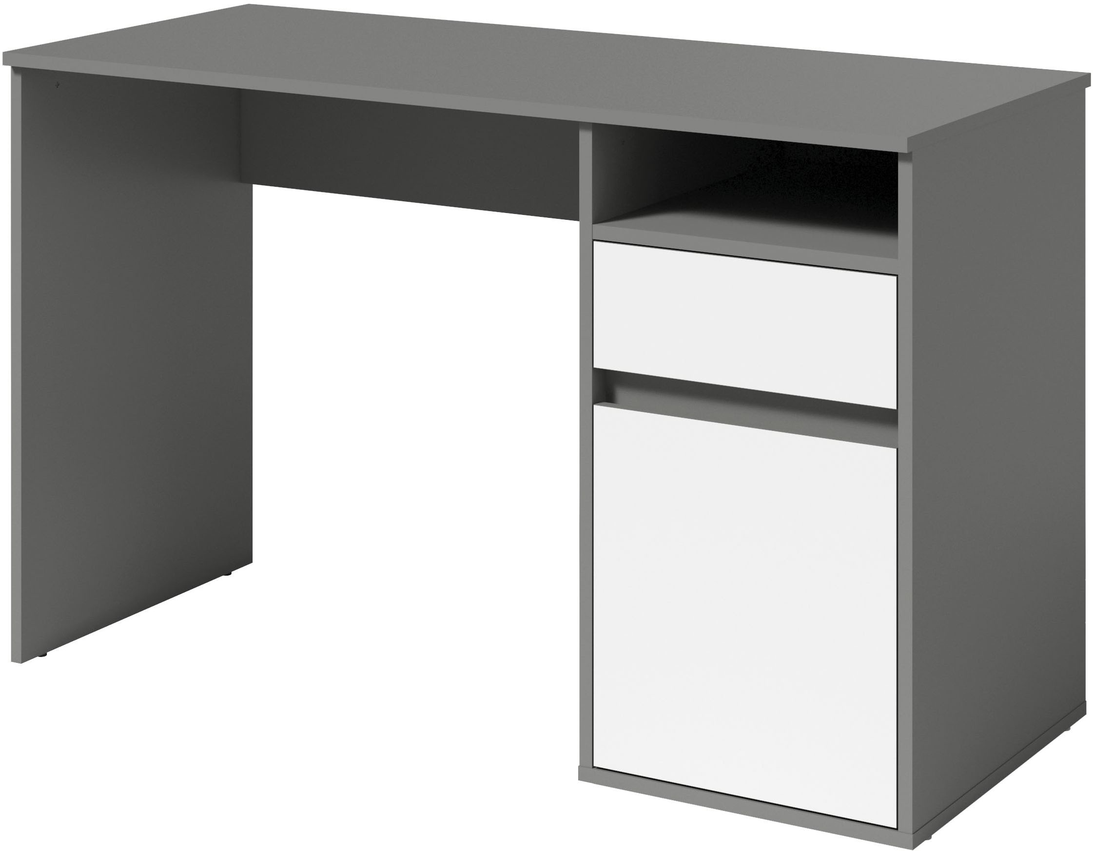 INOSIGN Schreibtisch »Tinsley«, mit Schublade, und Tür, Breite 120 x53 cm