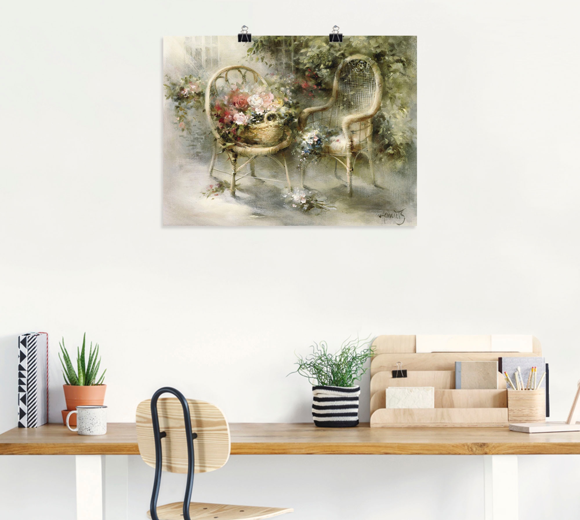 Artland Wandbild »Sommer II«, Garten, (1 St.), als Leinwandbild, Poster in verschied. Größen
