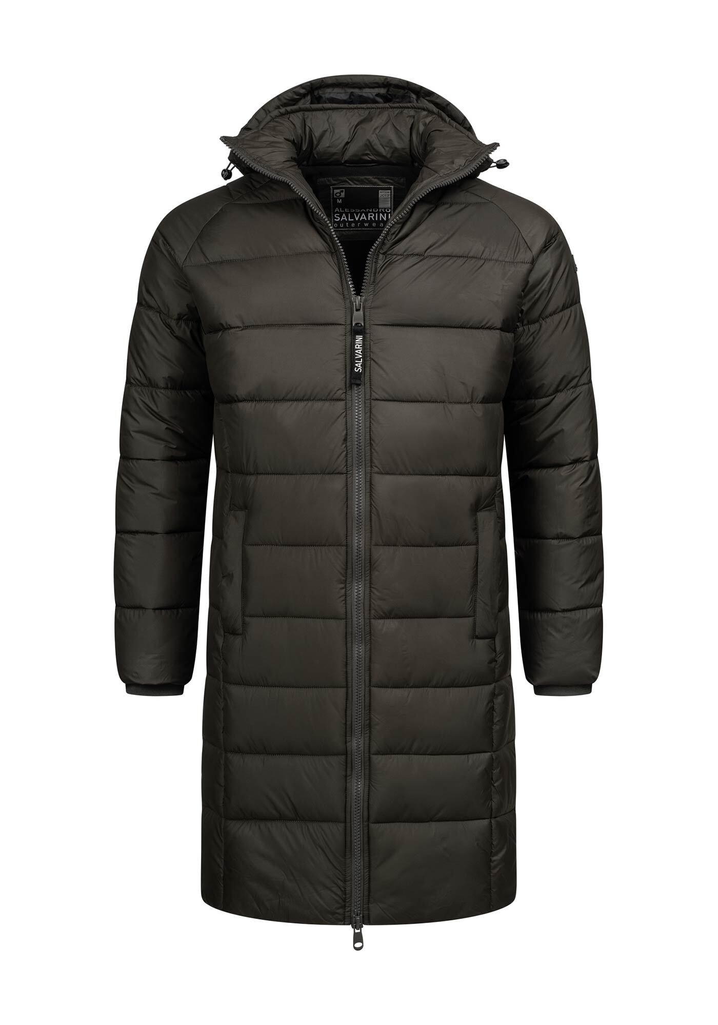 Alessandro Salvarini Winterjacke »ASLoongi«, mit warmem Teddyfell und abnehmbarer Kapuze