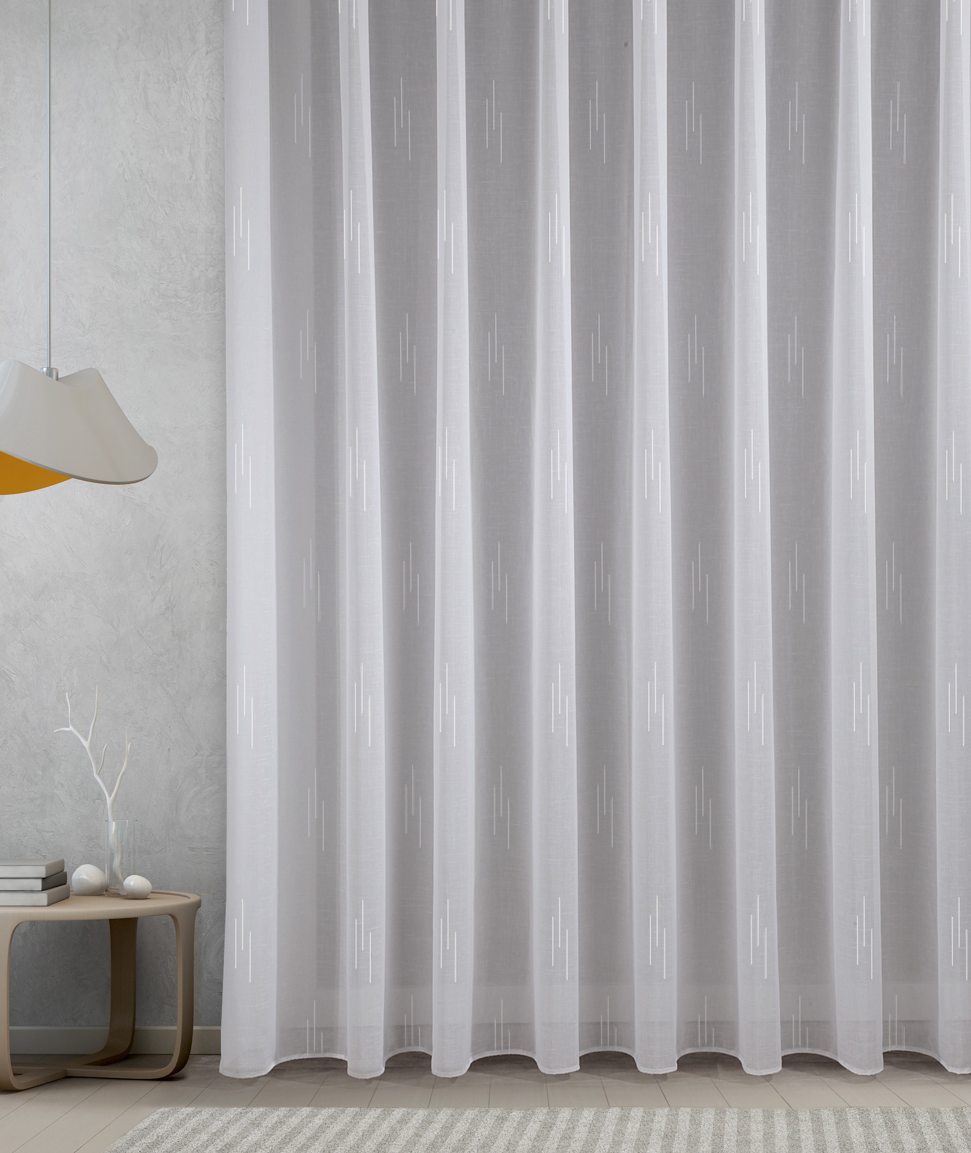 Thumbnail - HOMING Gardine "Emma" verdeckte Schlaufen 1 Stk. tlg. Fertigschal