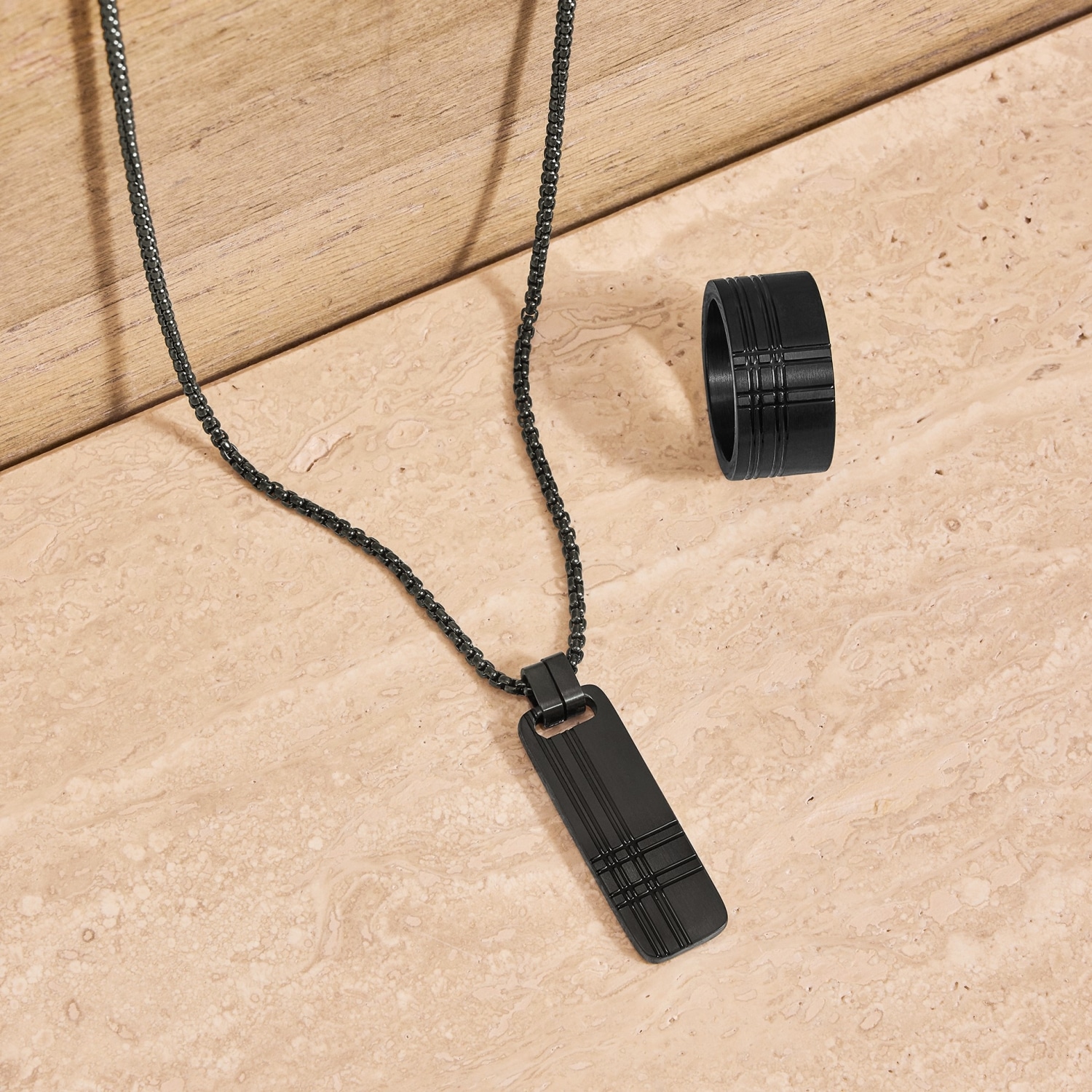 s.Oliver Kette mit Anhänger »Dog Tag, 2039736«