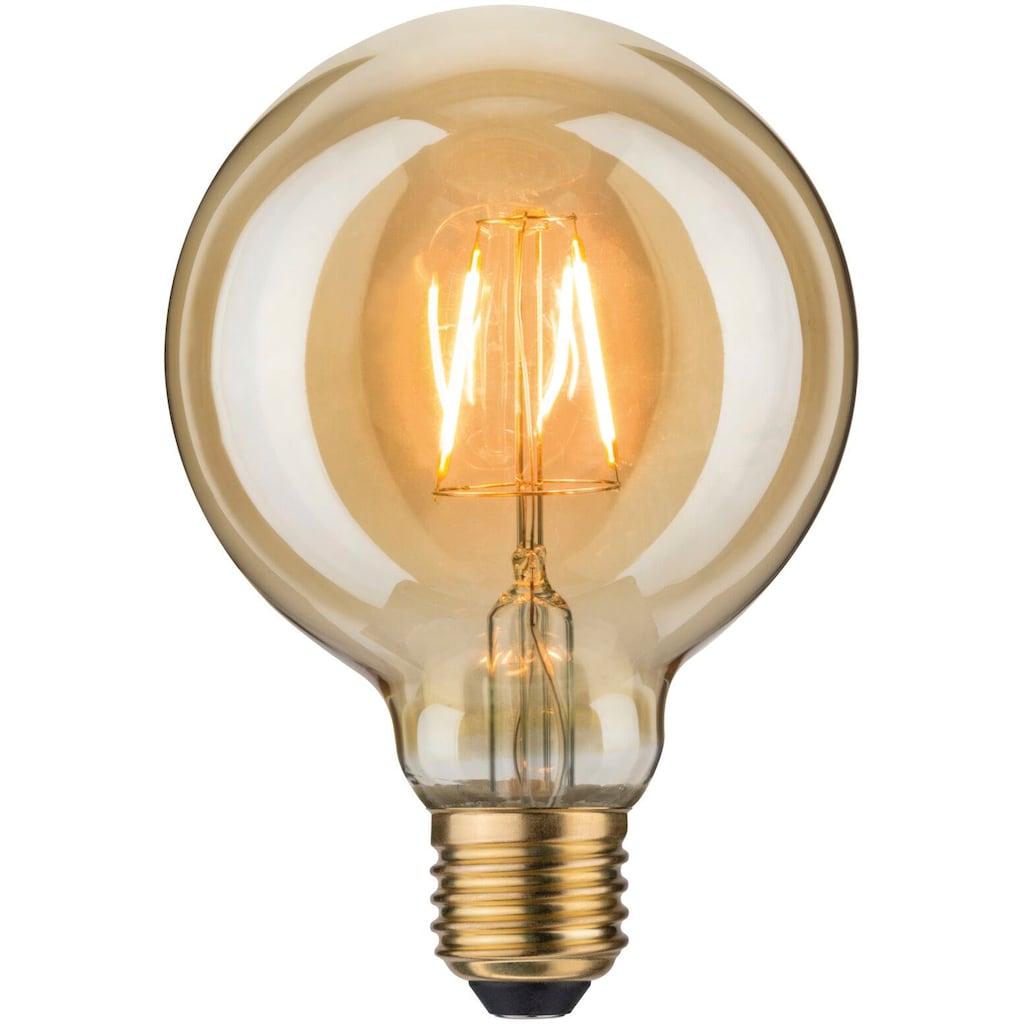 Paulmann LED-Leuchtmittel »Vintage Globe 95 2,5W E27 Gold 1700K«, E27, Extra-Warmweiß