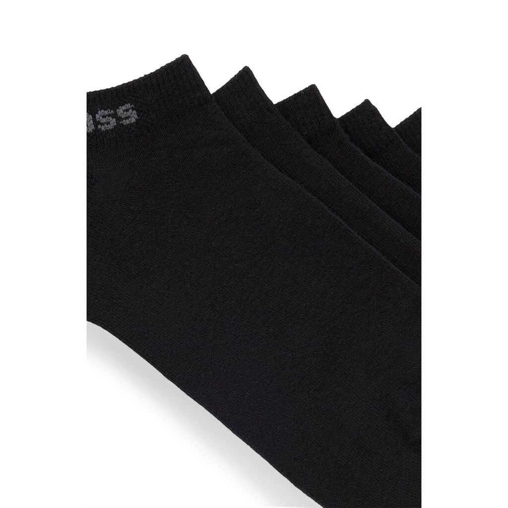 BOSS Sneakersocken »5P AS Logo CC W«, (Packung, 5 Paar, 5er), mit BOSS-Logoschriftzug