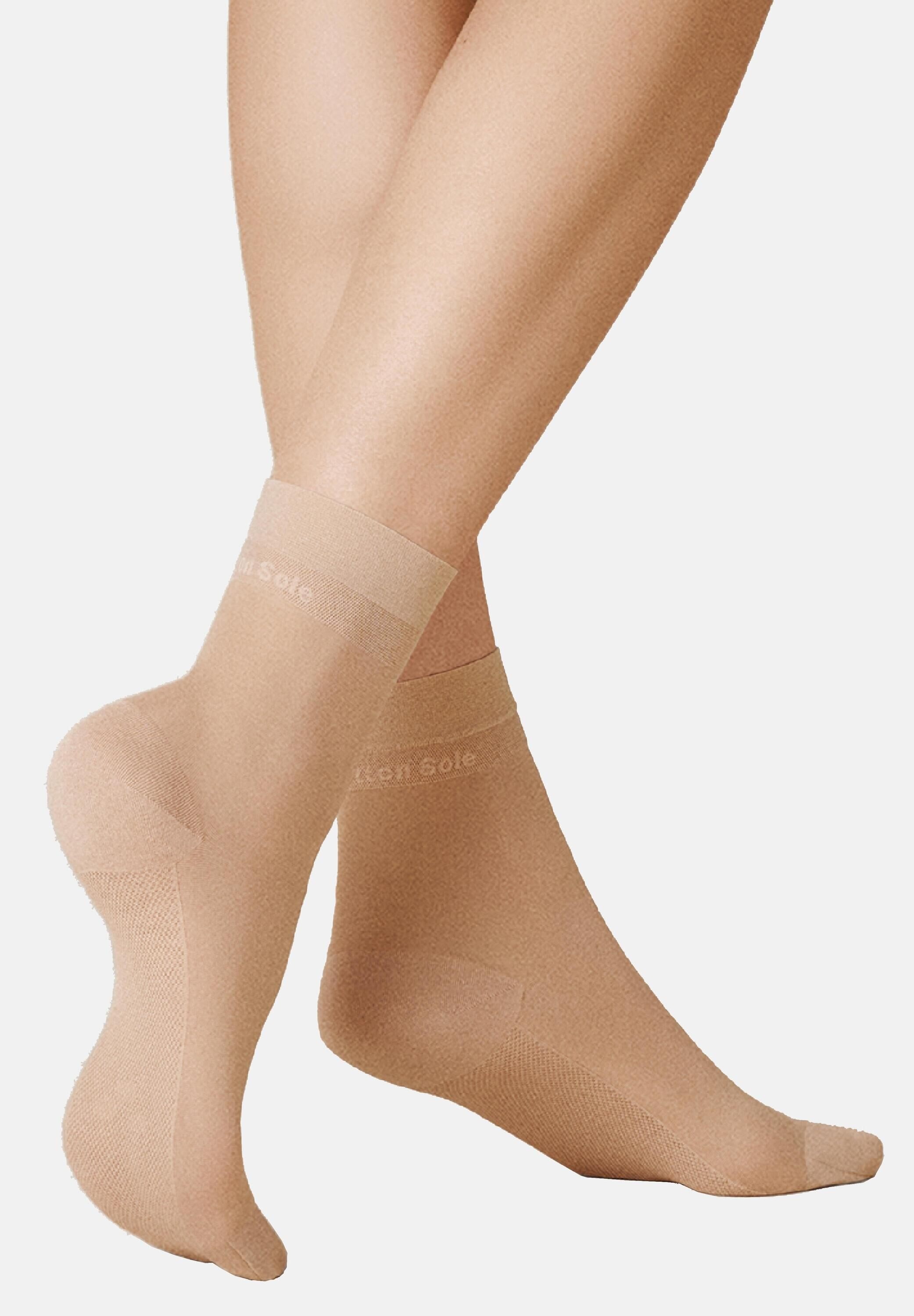 KUNERT Feinsöckchen "Söckchen Cotton Sole 20" günstig online kaufen
