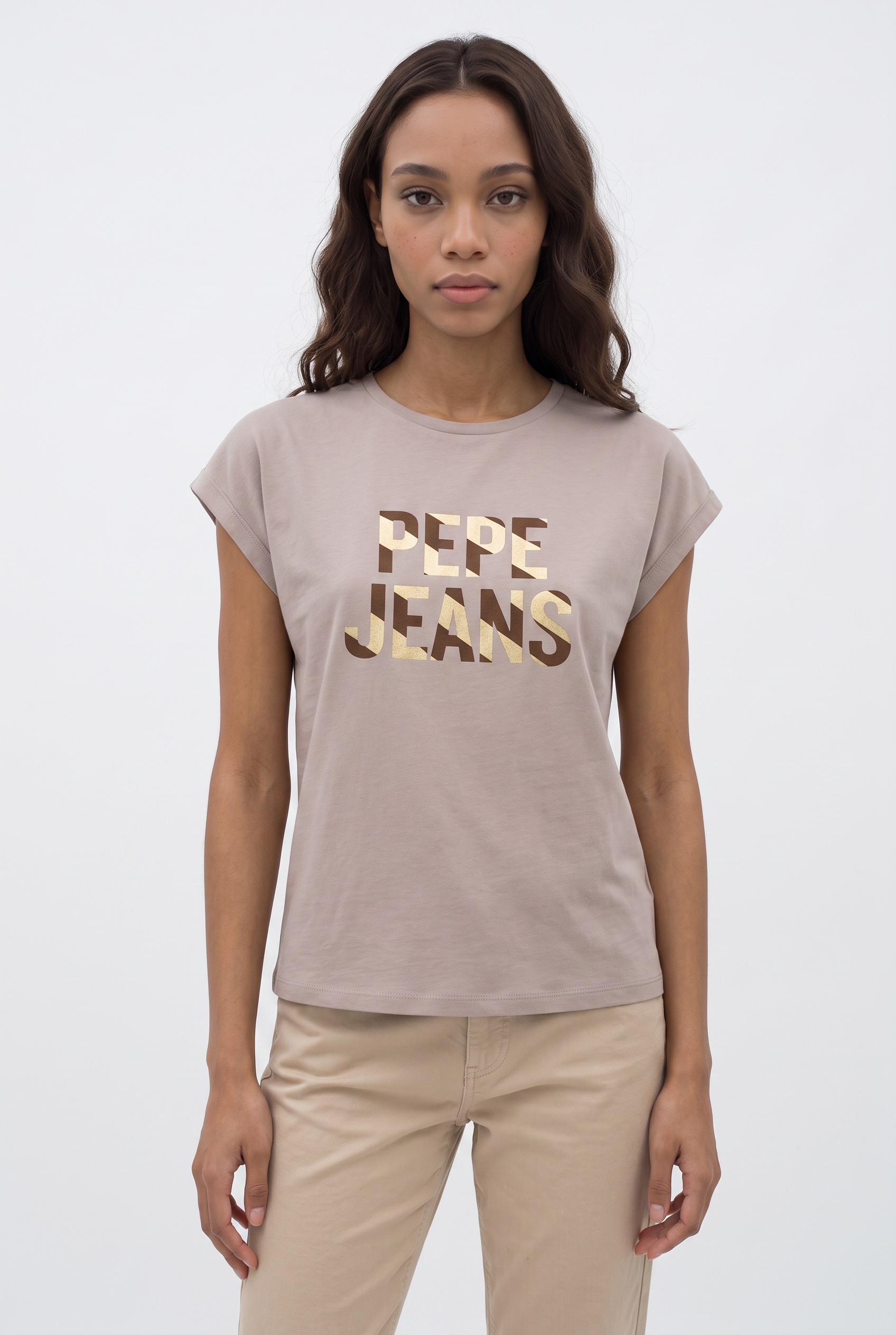Pepe Jeans "CATALINA" aus Baumwolle, Logoschriftzug