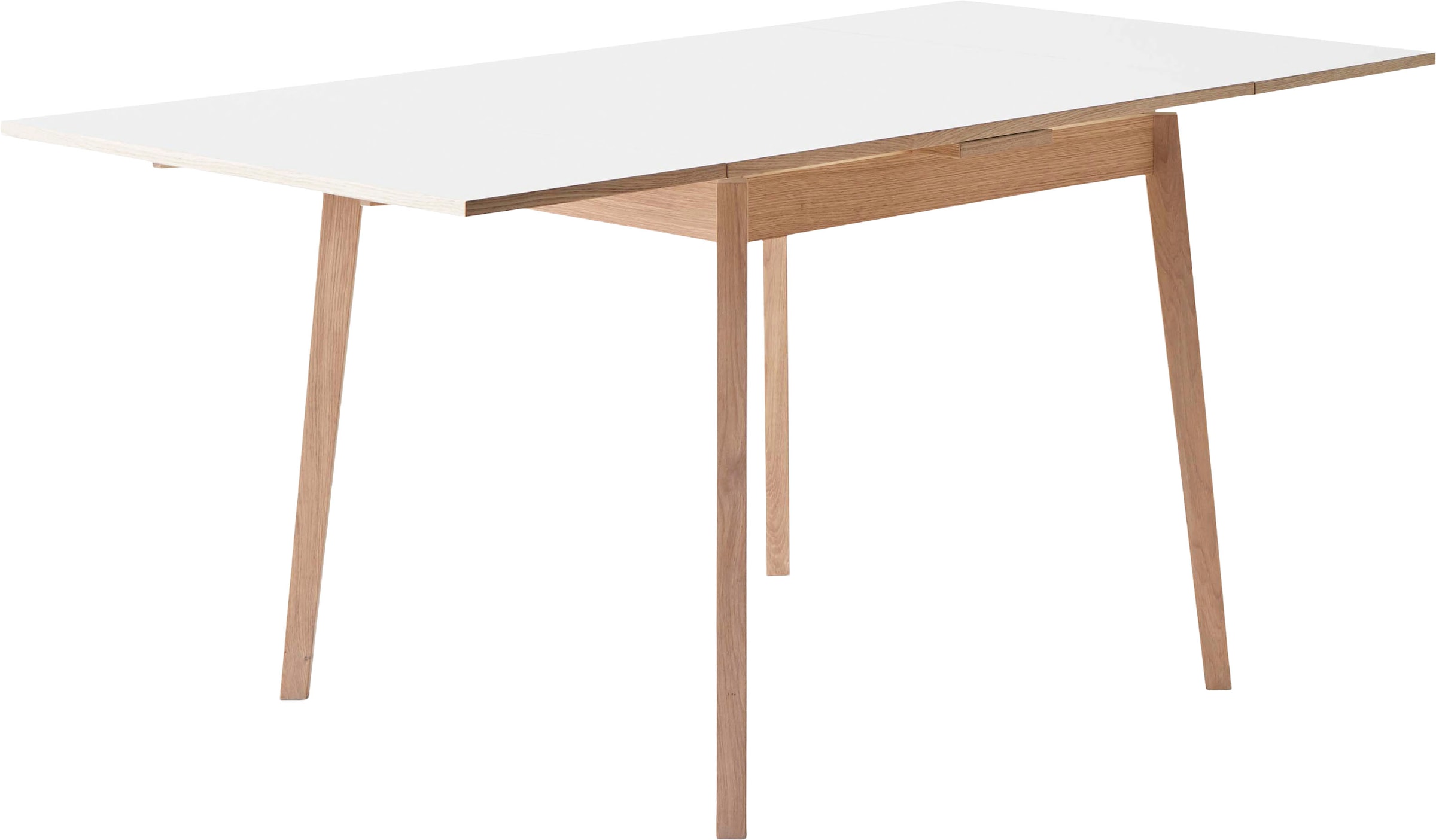 Hammel Furniture Esstisch »Esstisch Basic– ausziehbar, dänisches Design, mit Einlegeplatten« Skandinavisches Design - Melamin/Massivholz - stabil und langlebig