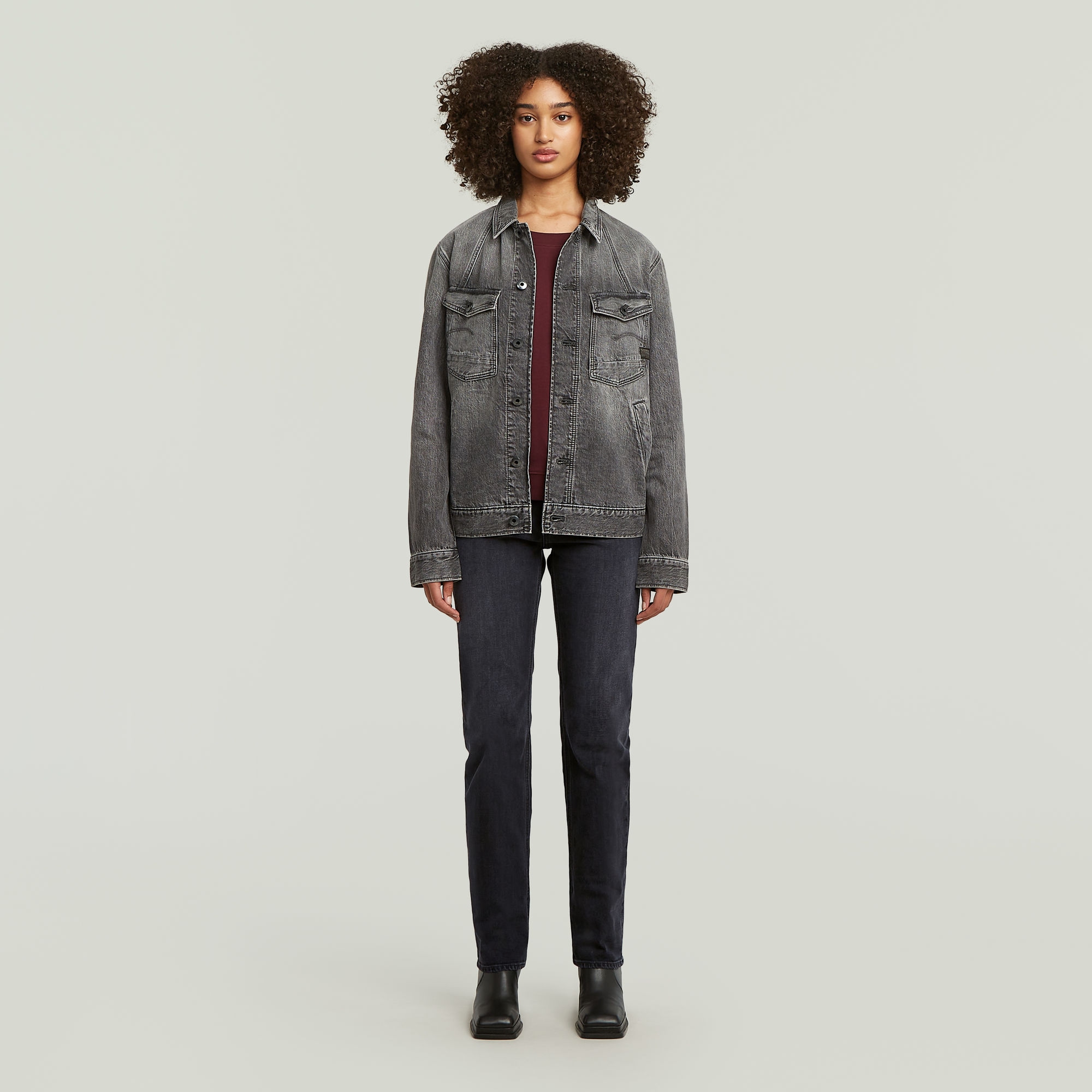 G-STAR Straight-Jeans »Iggie Wmn«, Mid Rise