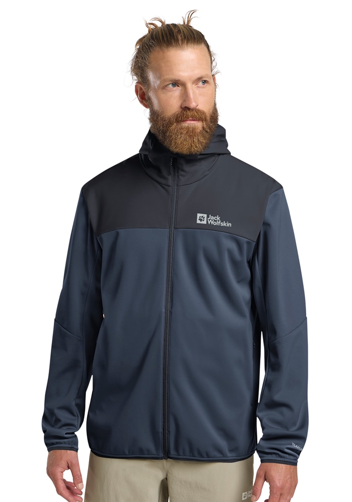 Jack Wolfskin Softshelljacke "FELDBERG HOODY M" mitKapuze günstig online kaufen