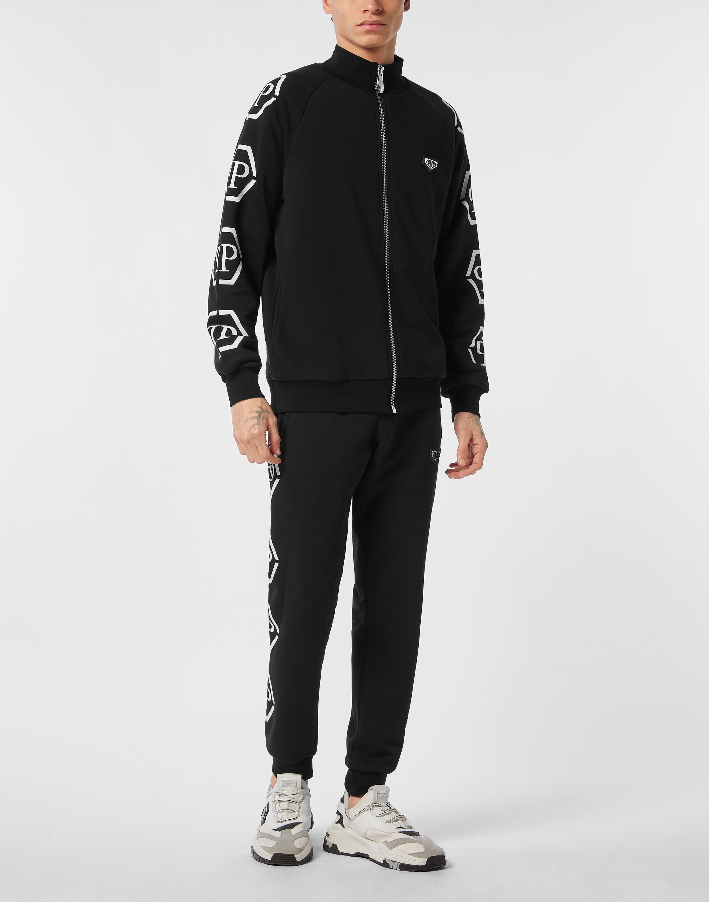 PHILIPP PLEIN Yoga-Sweatjacke »Hexagon«