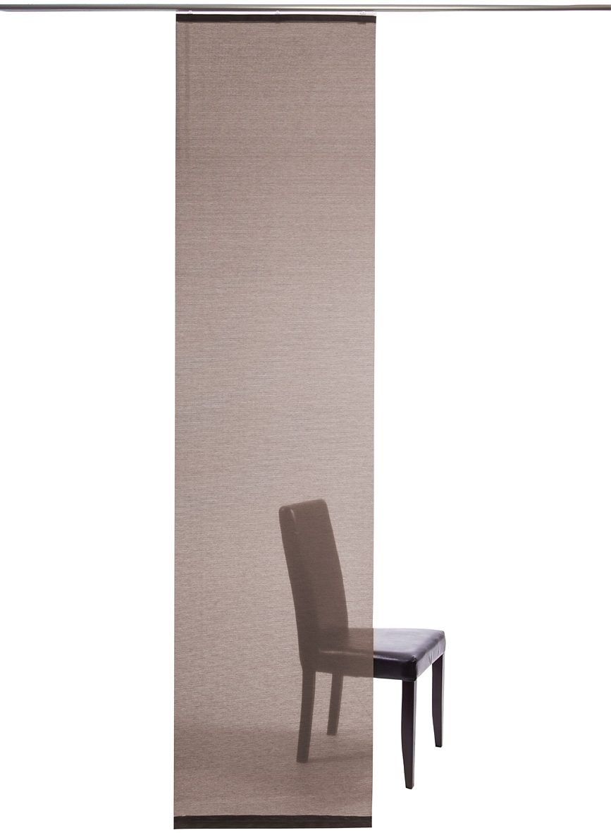 HOMING Schiebegardine "Manhattan" Klettband 1 Stk. tlg. modern, Wohnzimmer, Schlafzimmer