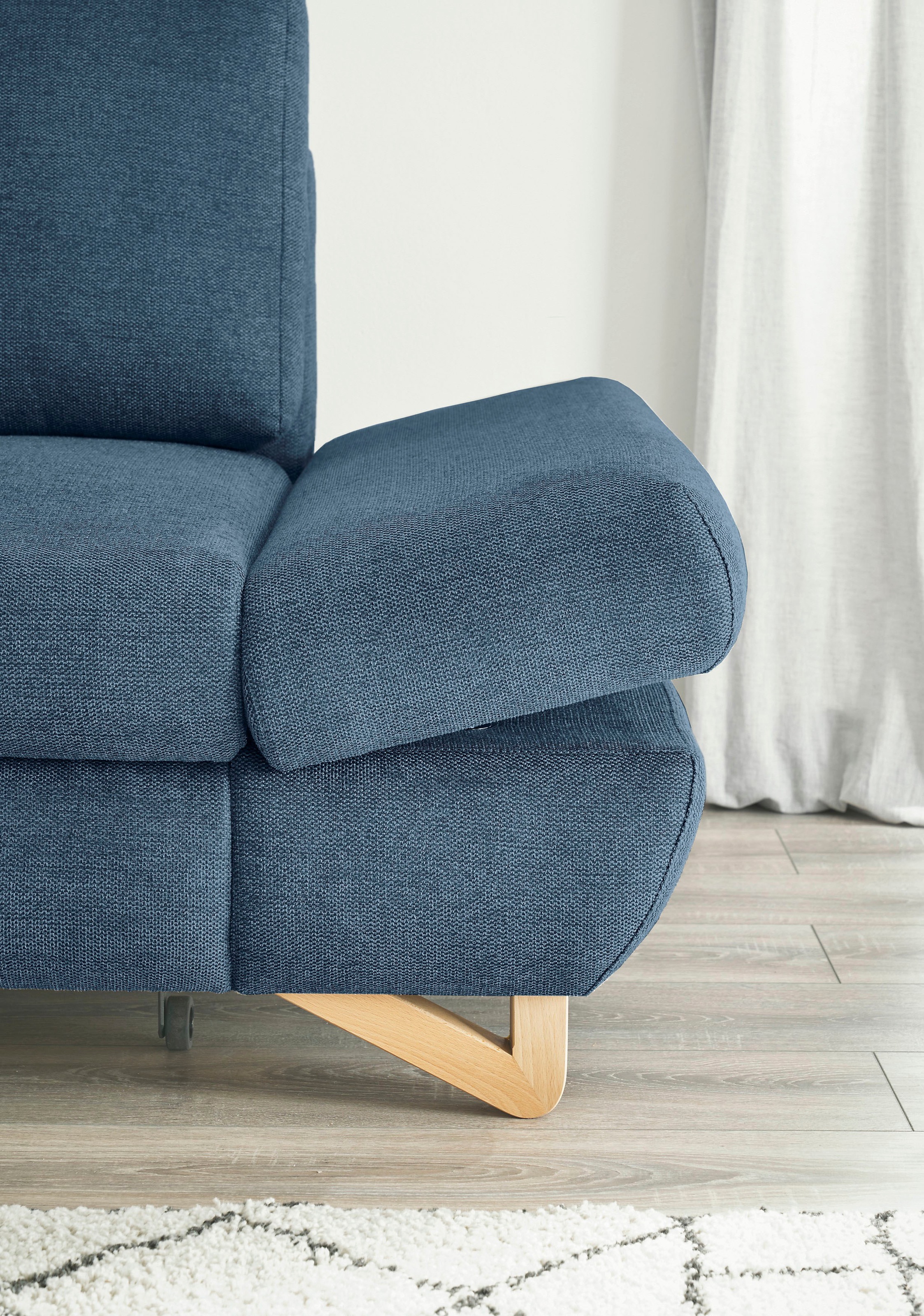 INOSIGN Ecksofa »City/Giron, L-Form,«, verstellbare Armlehnen mit Rasterfunktion