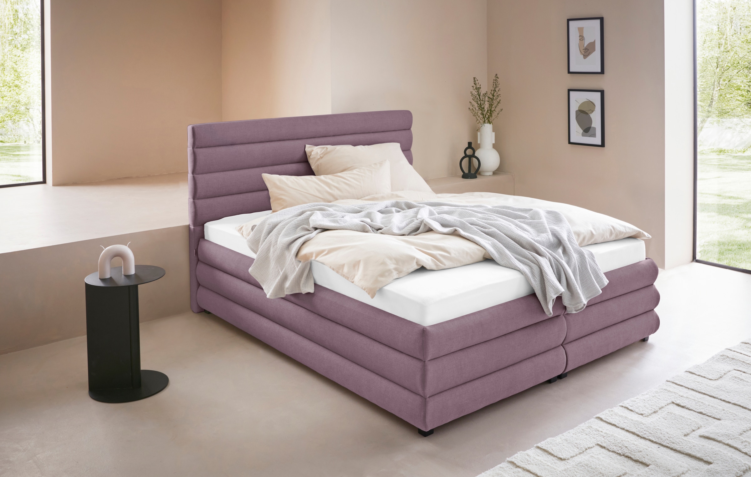 LeGer Home by Lena Gercke Polsterbett "Maylis" wahlweise mit und ohne Matratze und Lattenrost, auch in 200cm Breite