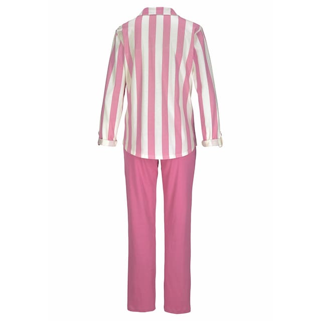 Vivance Dreams Pyjama, (2 tlg., 1 Stück), im Hemdblusenlook bestellen | BAUR