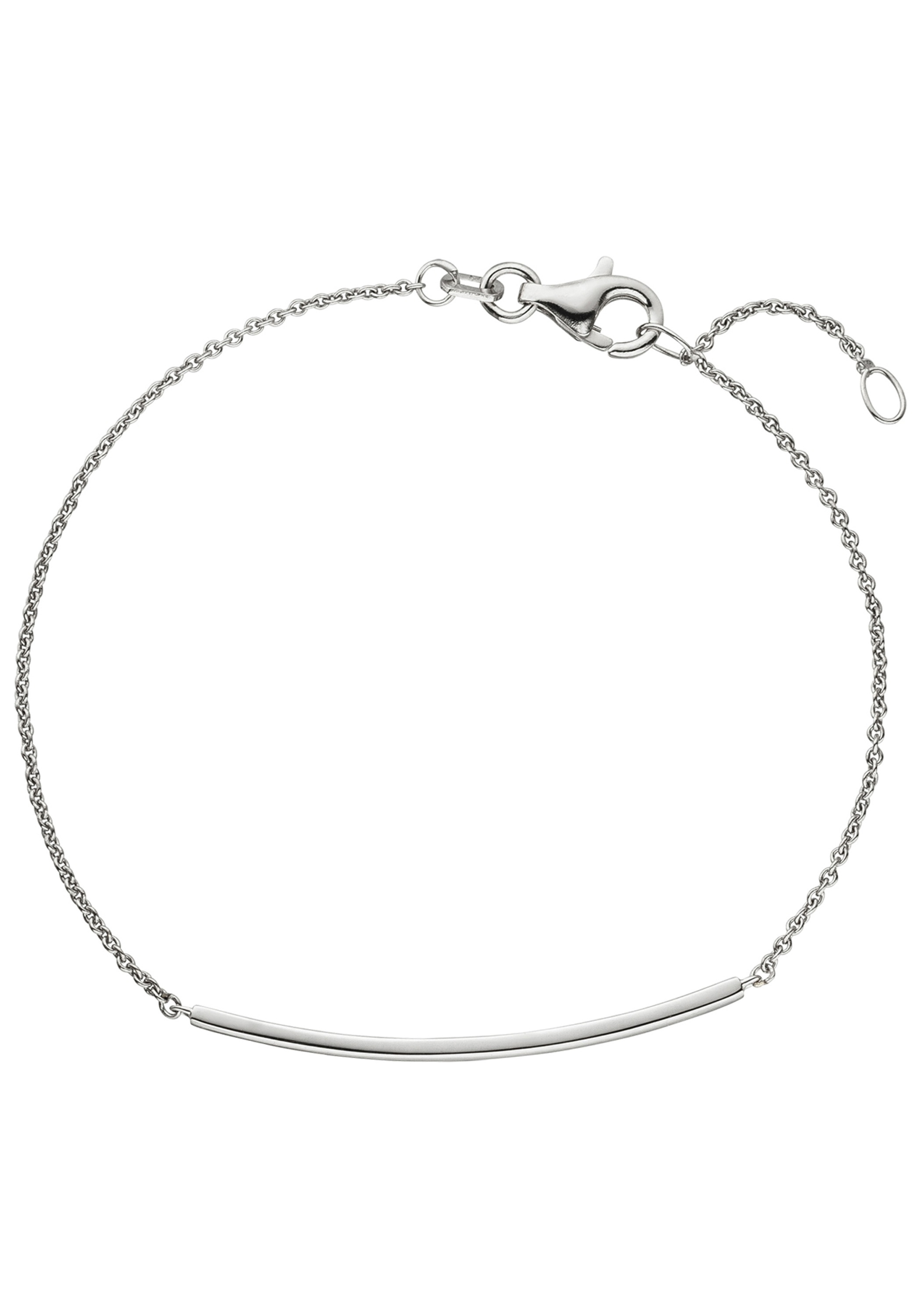 JOBO Armband, 585 Weißgold 18 cm