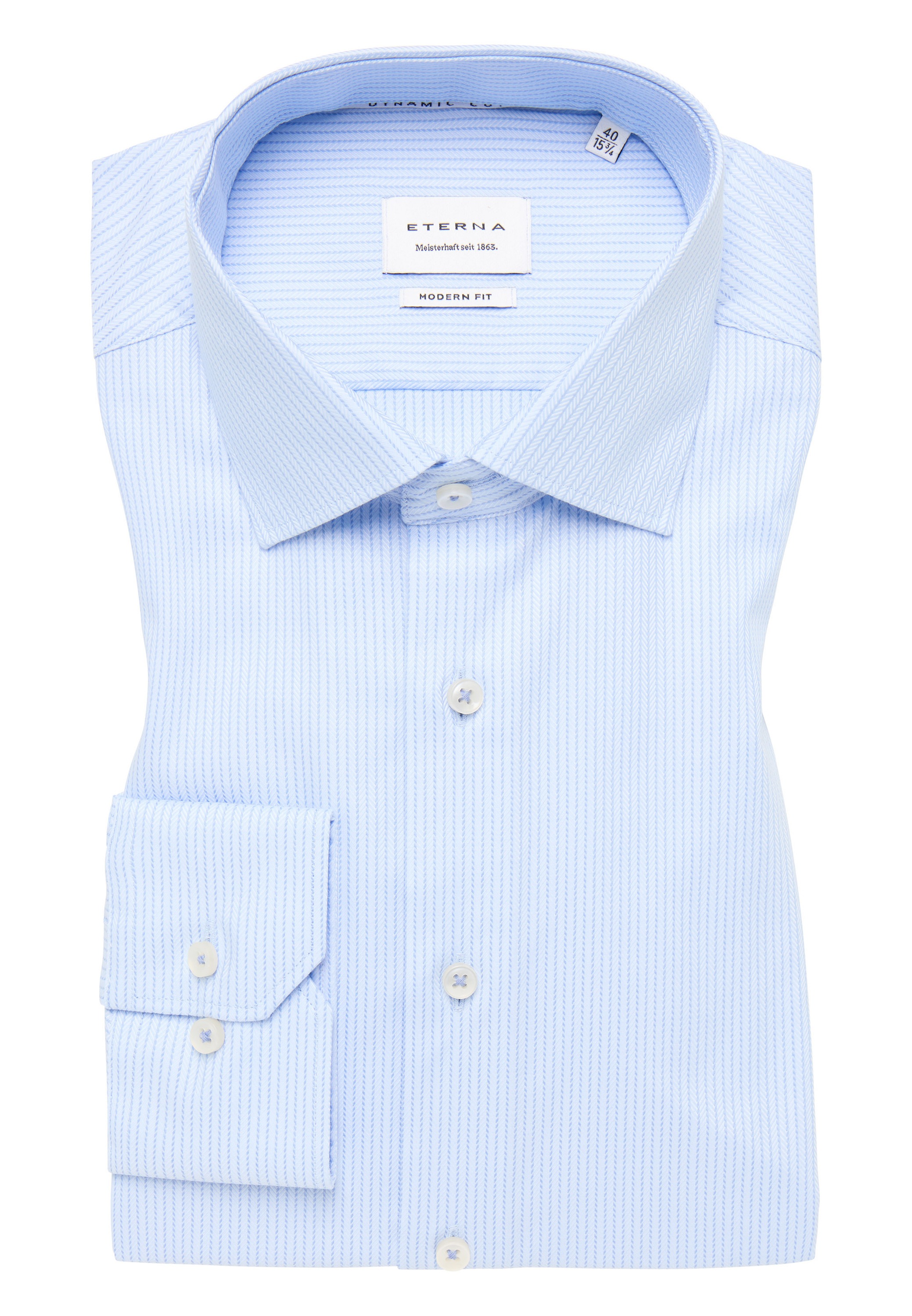 Eterna Langarmhemd »MODERN FIT« NON IRON (bügelfrei)