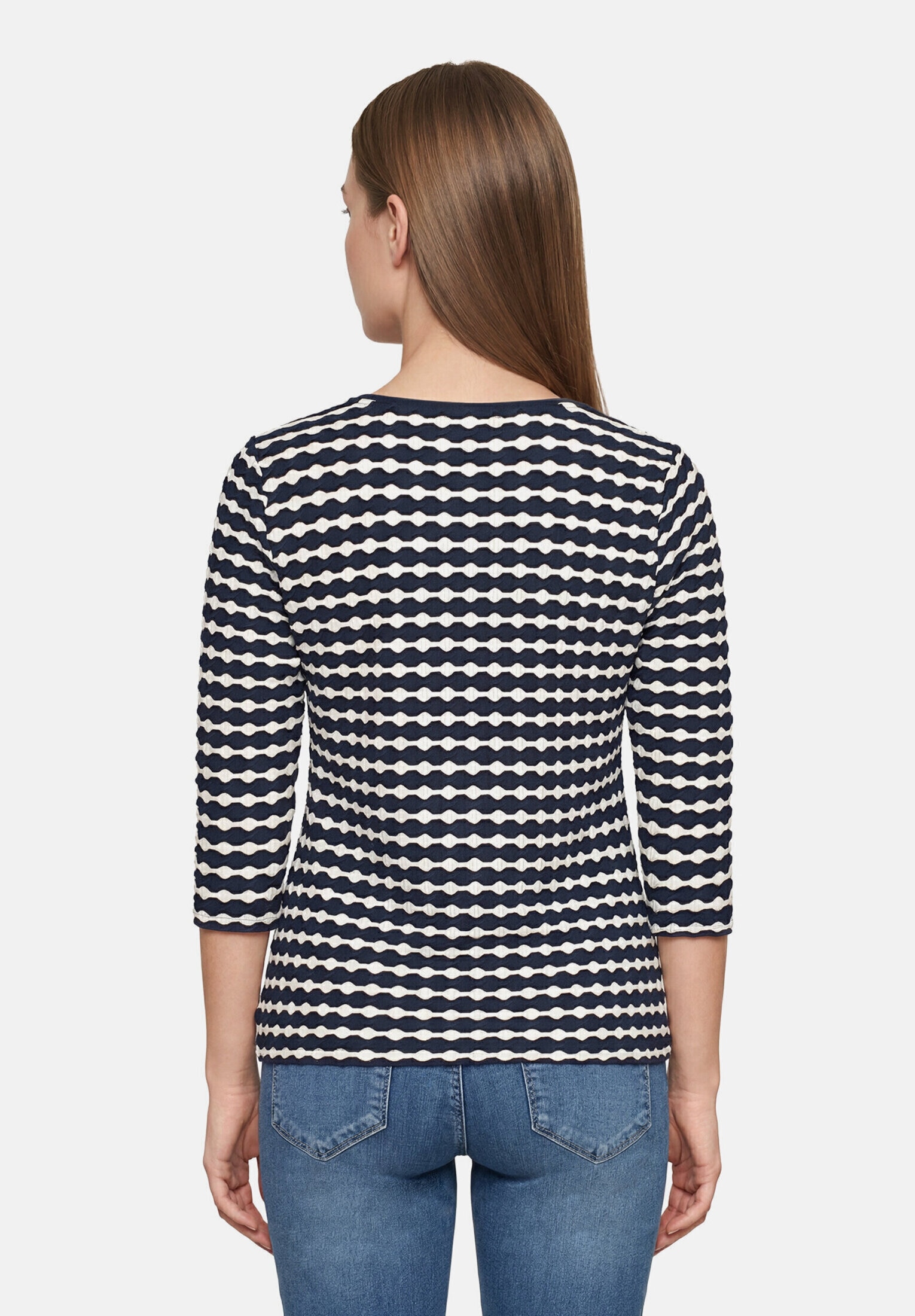 Betty Barclay 3/4-Arm-Shirt »Damen mit Rundhalsausschnitt« 1 Stk. Material