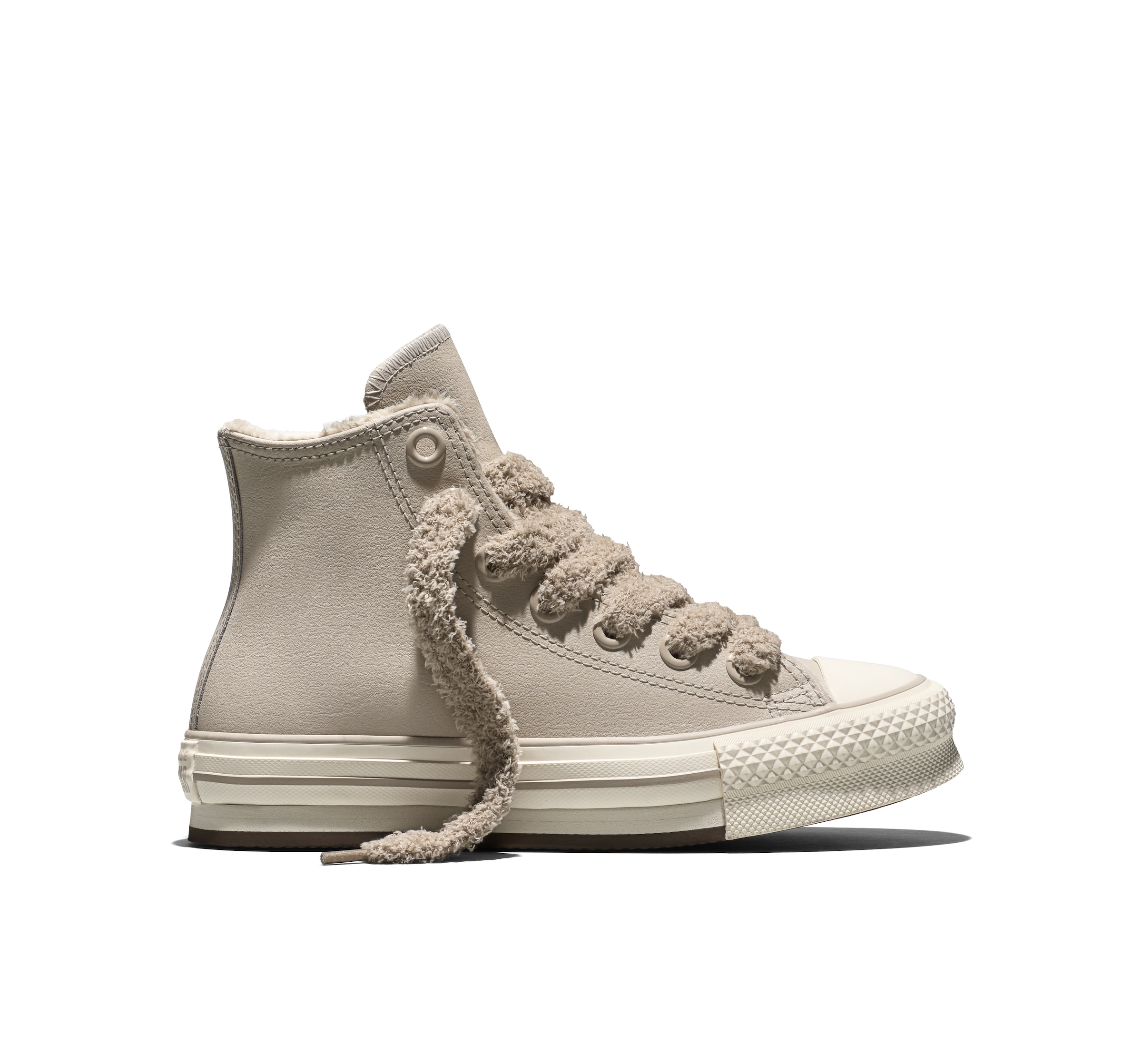 Converse Sneaker »Chuck Taylor All Star EVA Lift«  wetterfestes Leder, gefüttert, Teddylaces