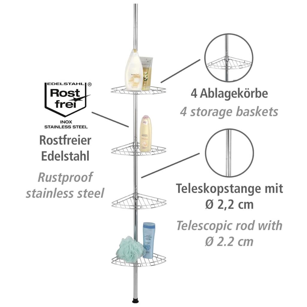 WENKO Teleskopregal »Prea«