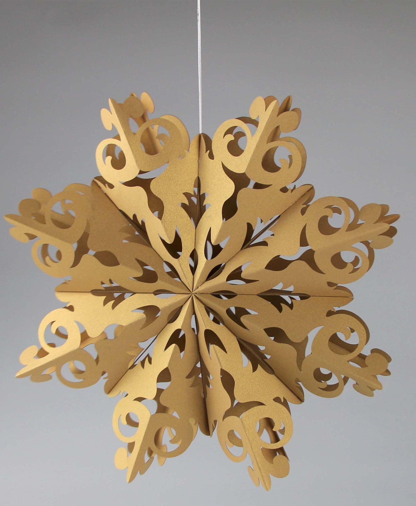 AM Design Dekostern »Weihnachtsstern, Weihnachtsdeko«, (1 St.), Papierstern, Ø 40 cm