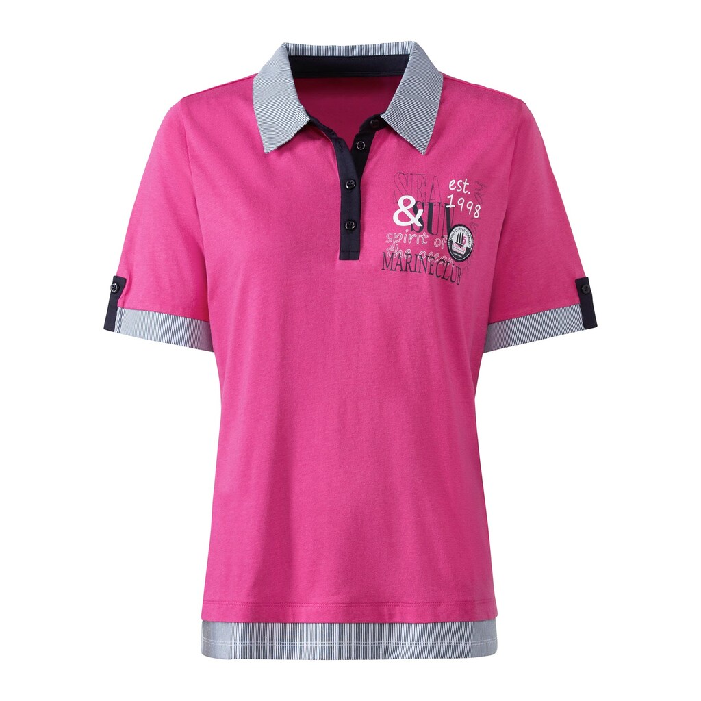 Inspirationen Poloshirt »Poloshirt«, (1 tlg.)