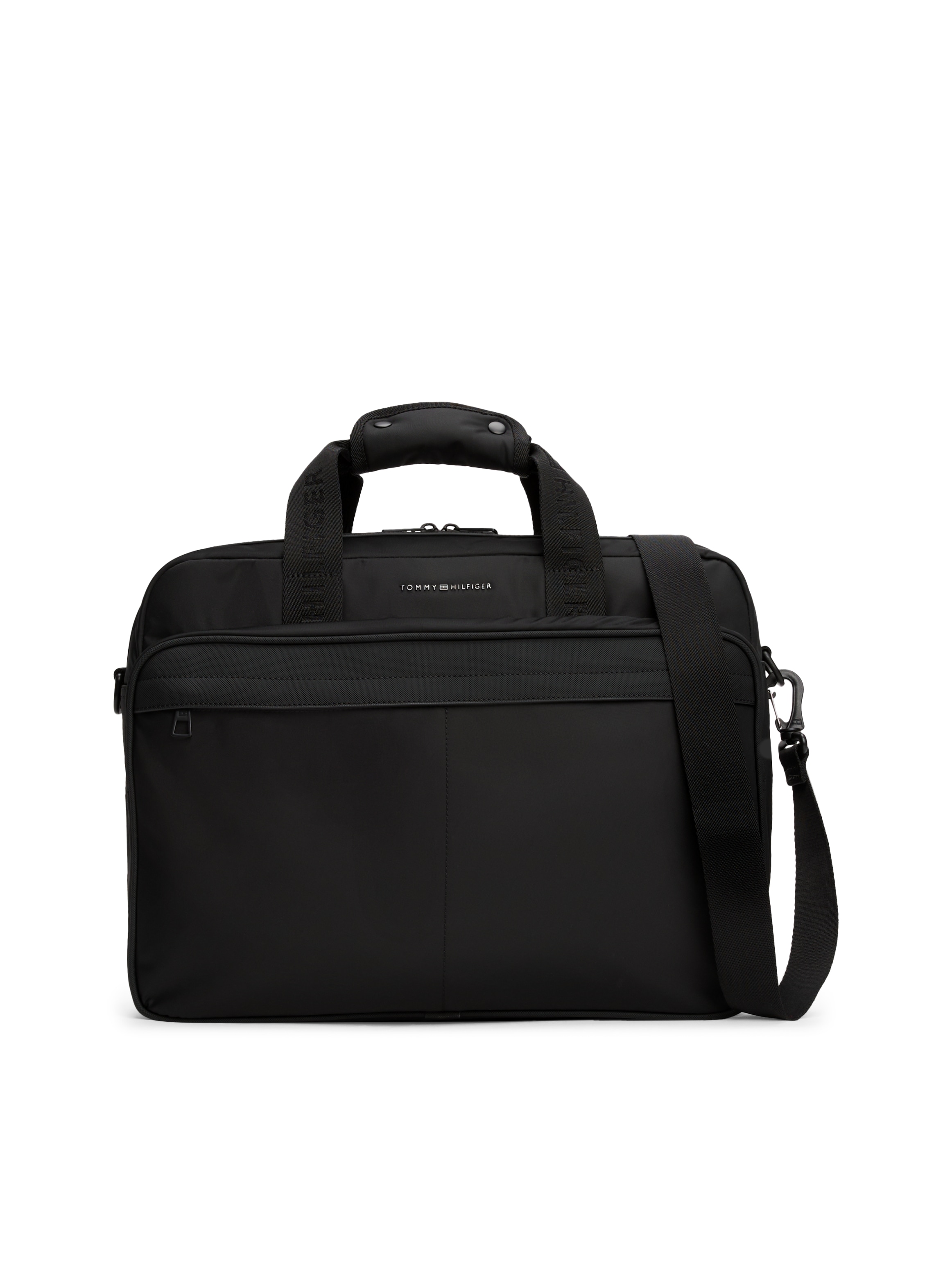 Tommy Hilfiger Laptoptasche »TH REPREVE COMPUTER BAG«, Unisex Geschäftstasche, Henkeltasche mit Griffverstärker